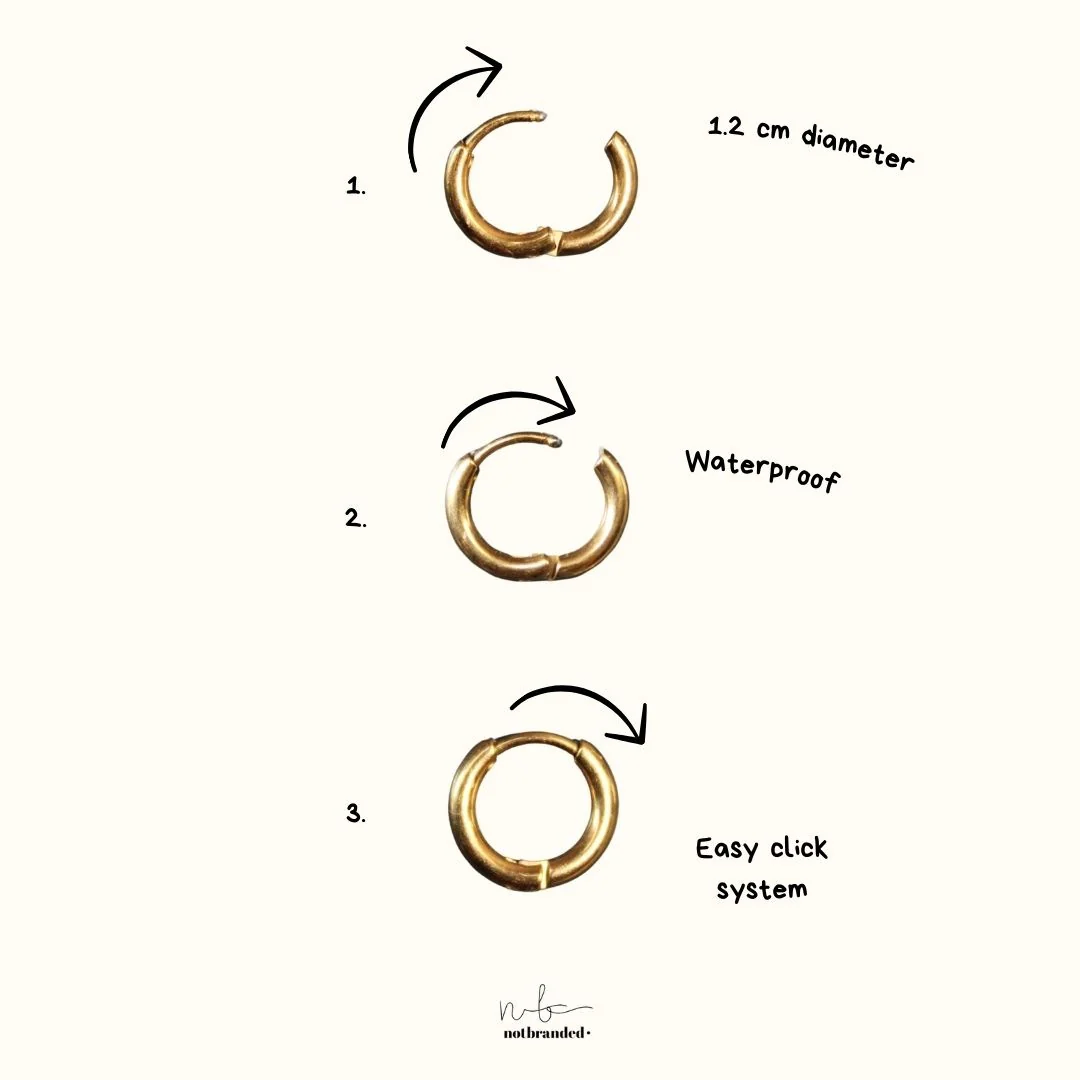 Poppy - Boucles d'oreilles - Acier inoxydable - Image 5