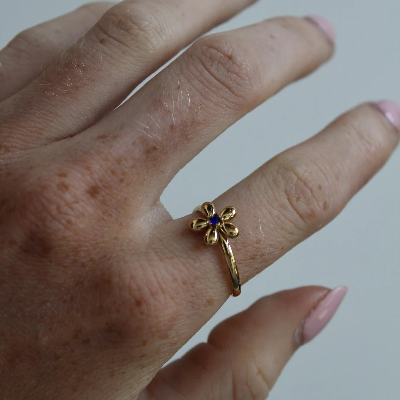 Poppy - Bague - Acier inoxydable - Ajustable - Image 2