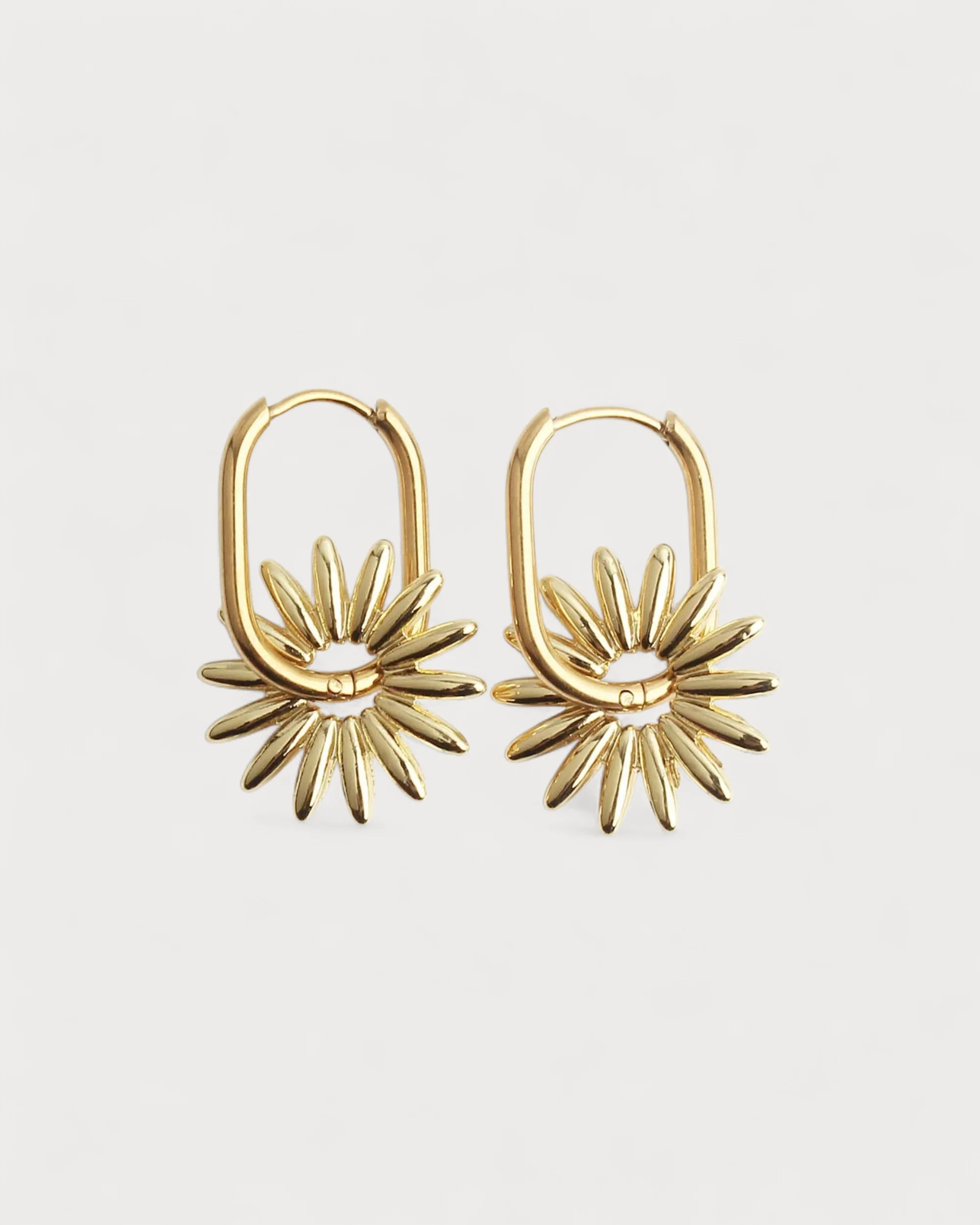 Puck - Boucles d'oreilles - Acier inoxydable