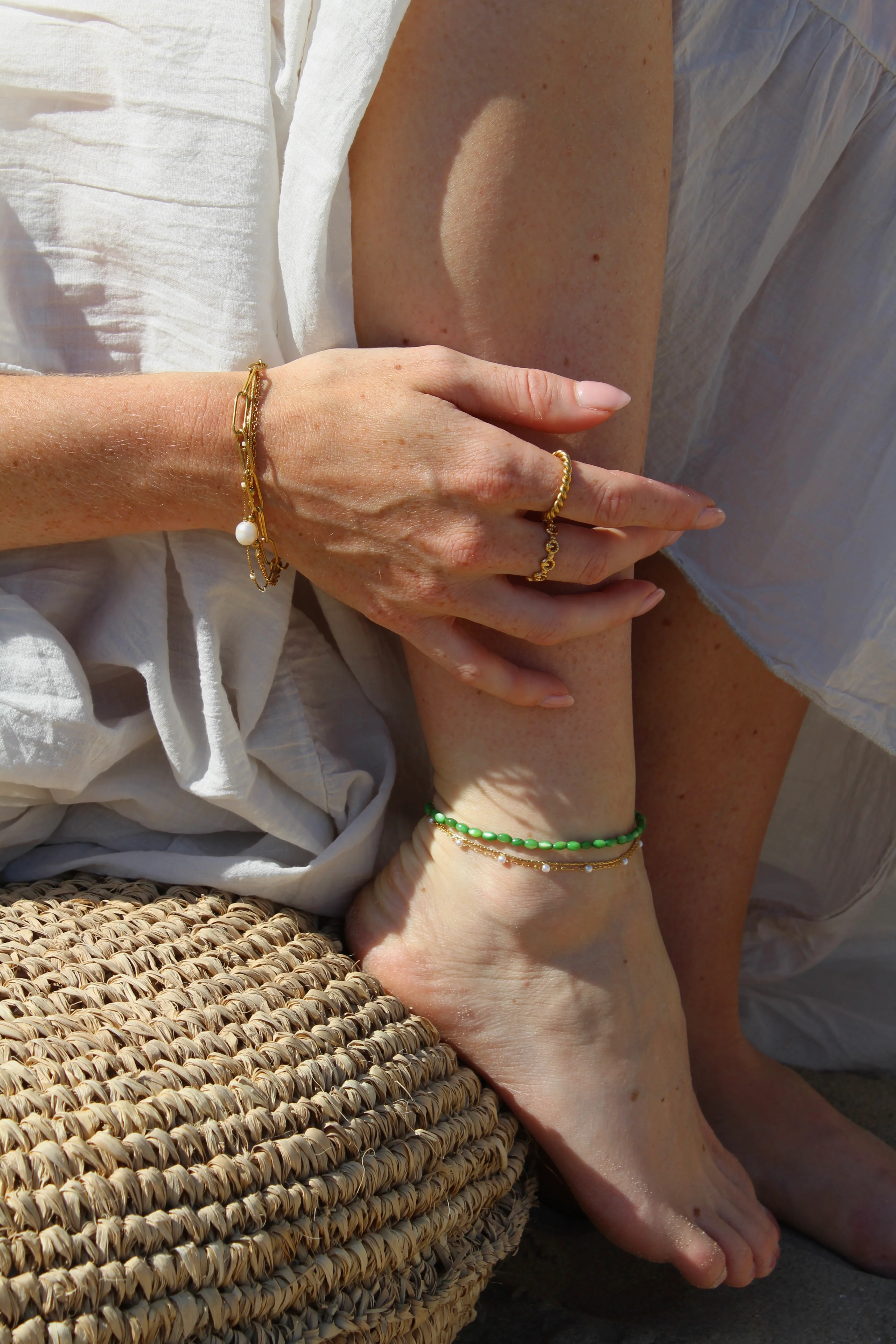 Real Shell - Bracelet de cheville - Acier inoxydable - Image 2