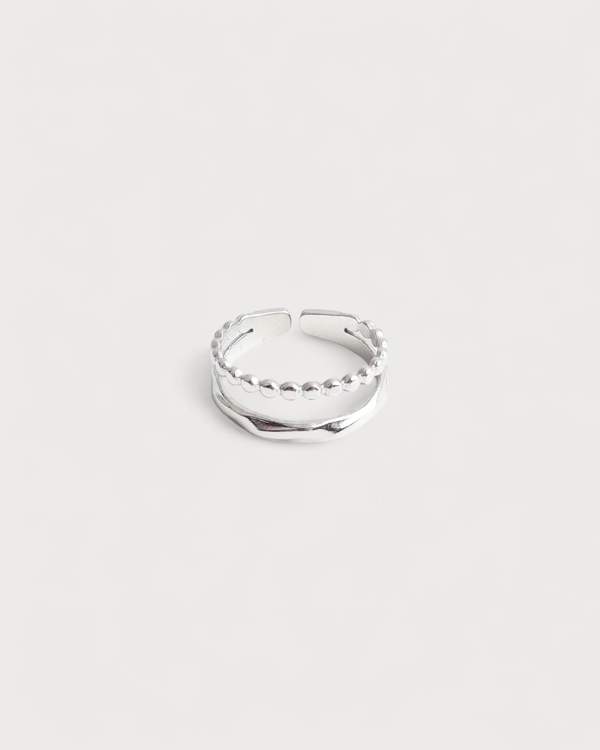 Remi - Bague - Acier inoxydable - Ajustable - Image 3