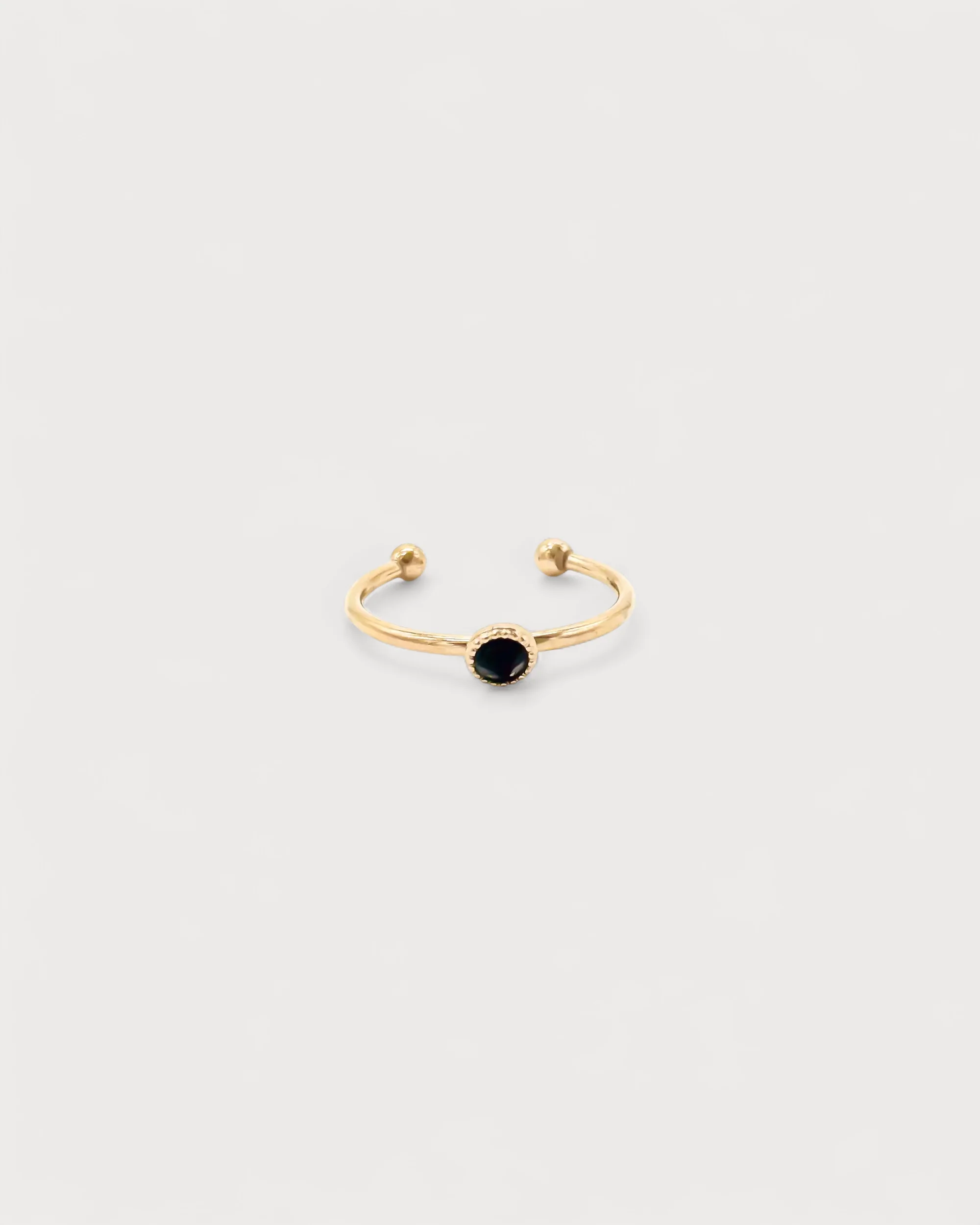 Strass - Bague - Acier inoxydable - Ajustable - Image 3
