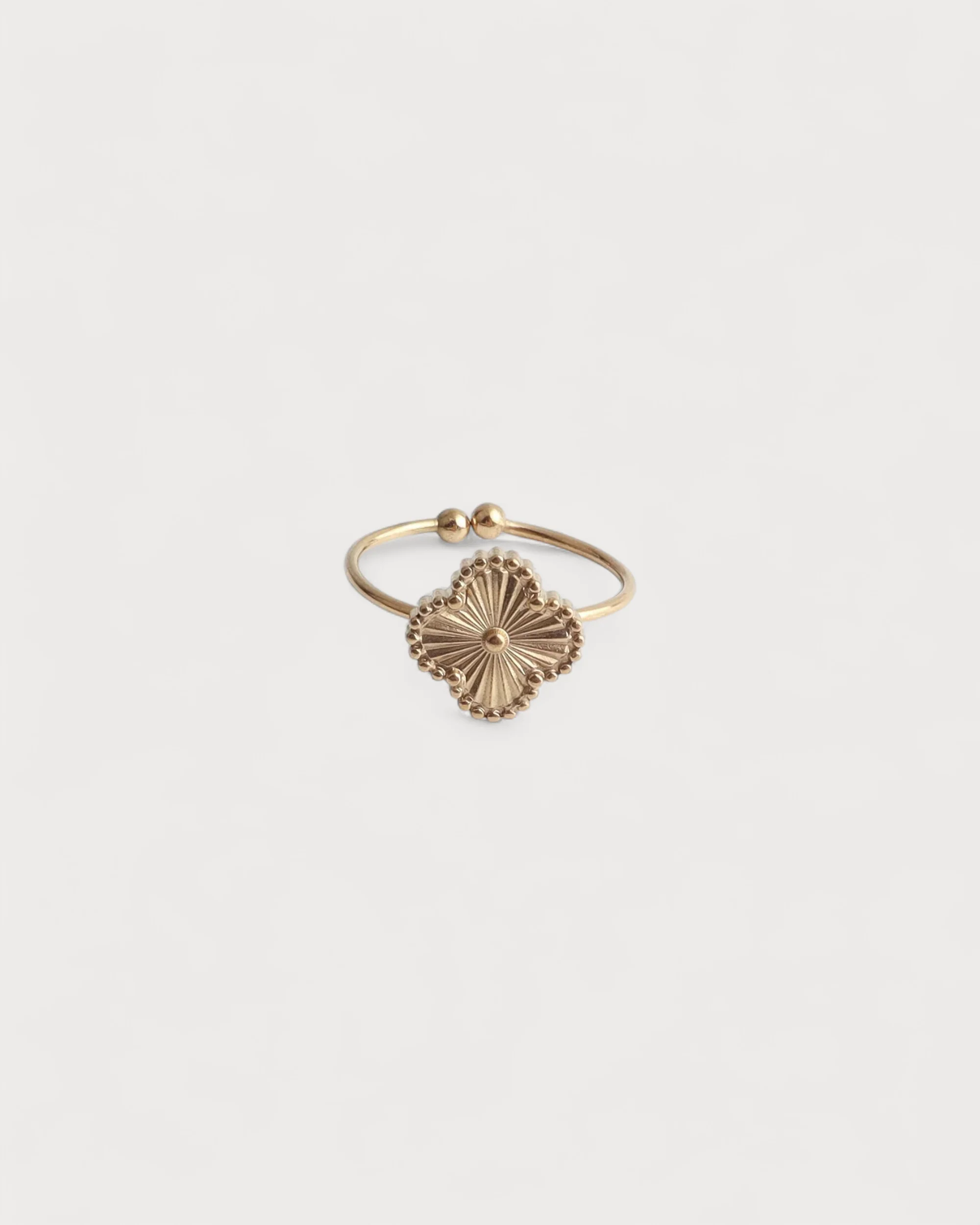 Rosie - Bague - Acier inoxydable - Ajustable