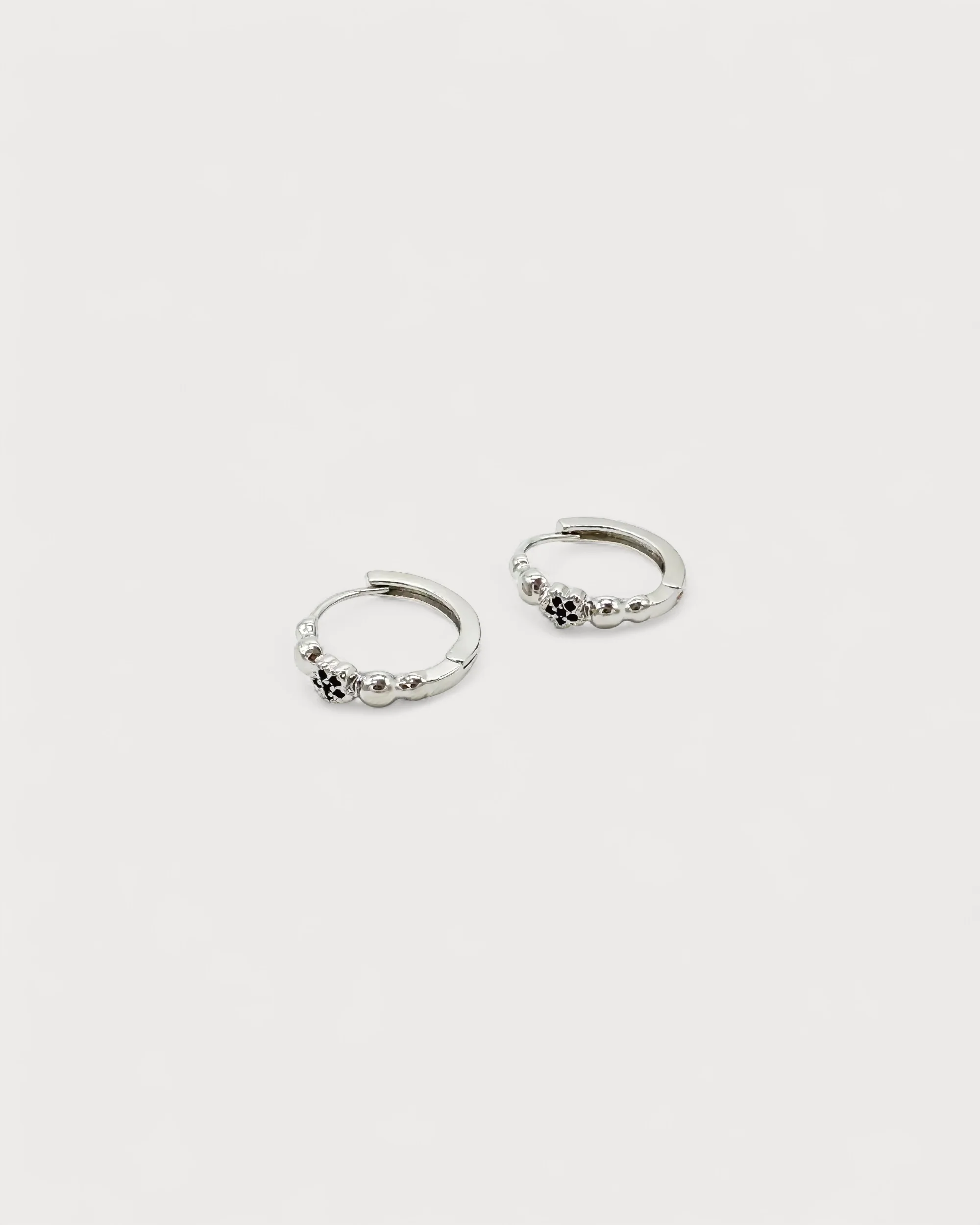 Round Flower - Boucles d'oreilles - Plaqué - Image 3