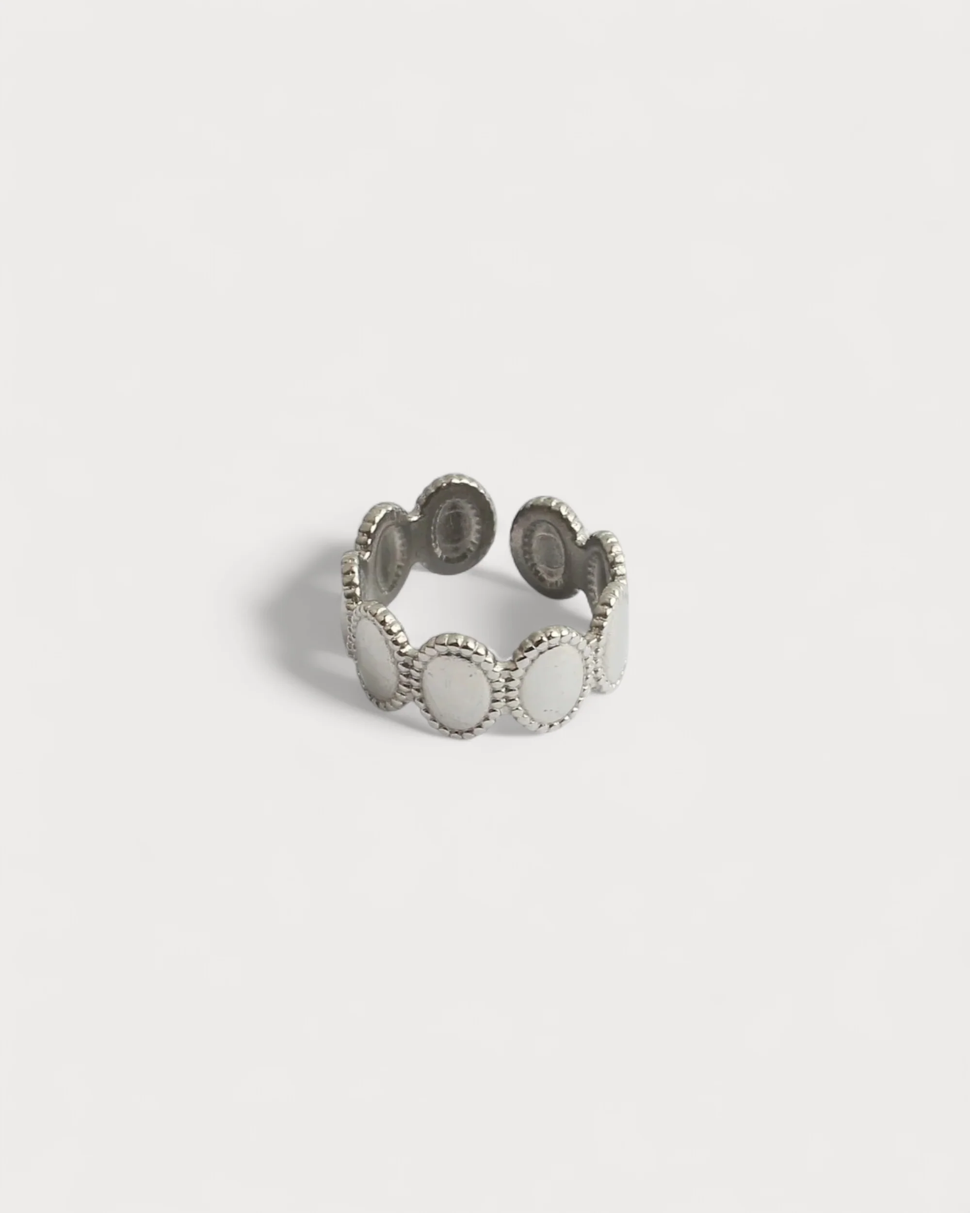 Saba - Bague - Acier inoxydable - Ajustable - Image 3