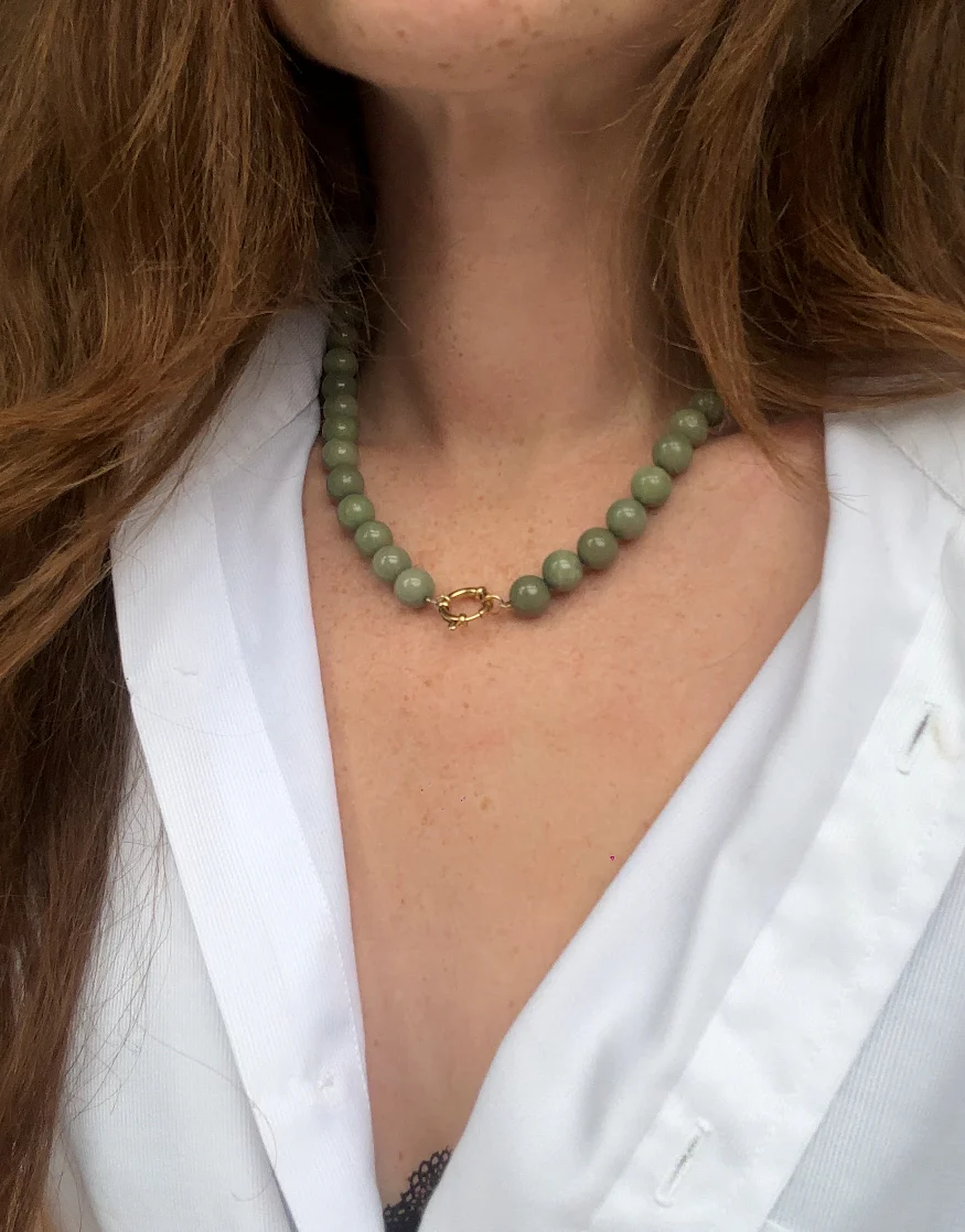 Samira - Collier - Pierre naturelle - Acier inoxydable - Image 18