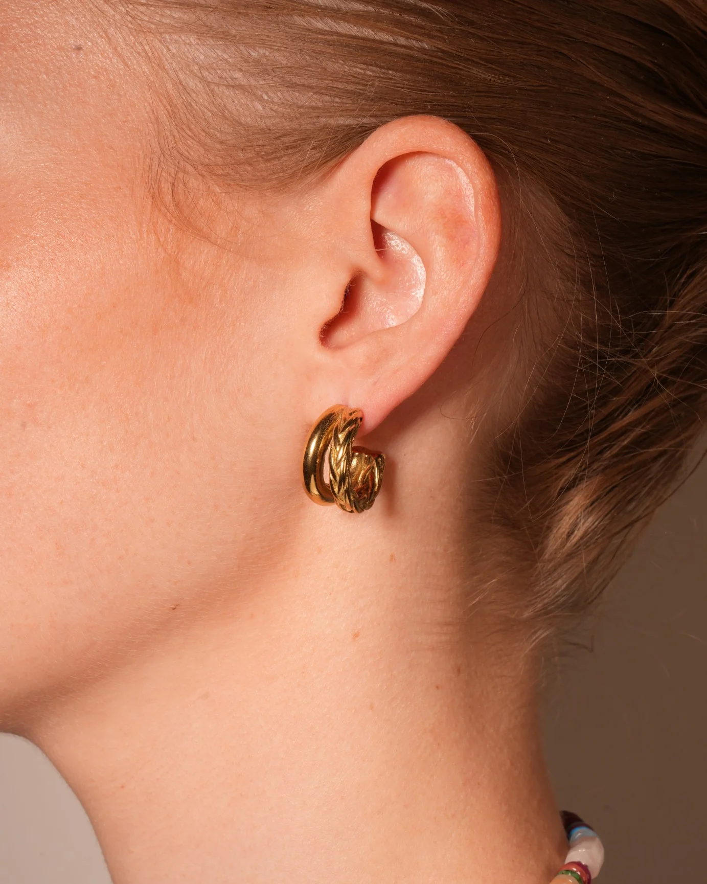 Sher - Boucles d'oreilles - Acier inoxydable - Image 2