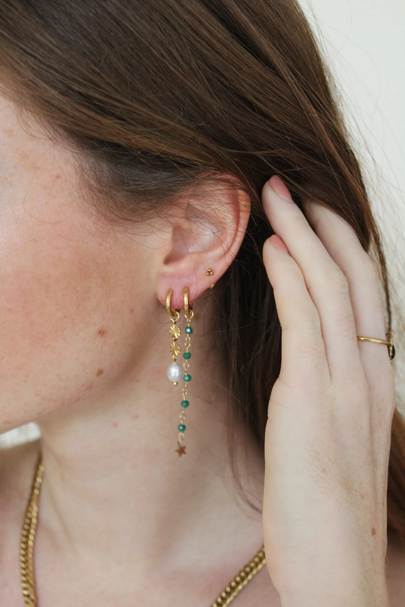 Shoot For The Stars - Boucles d'oreilles - Acier inoxydable - Image 2