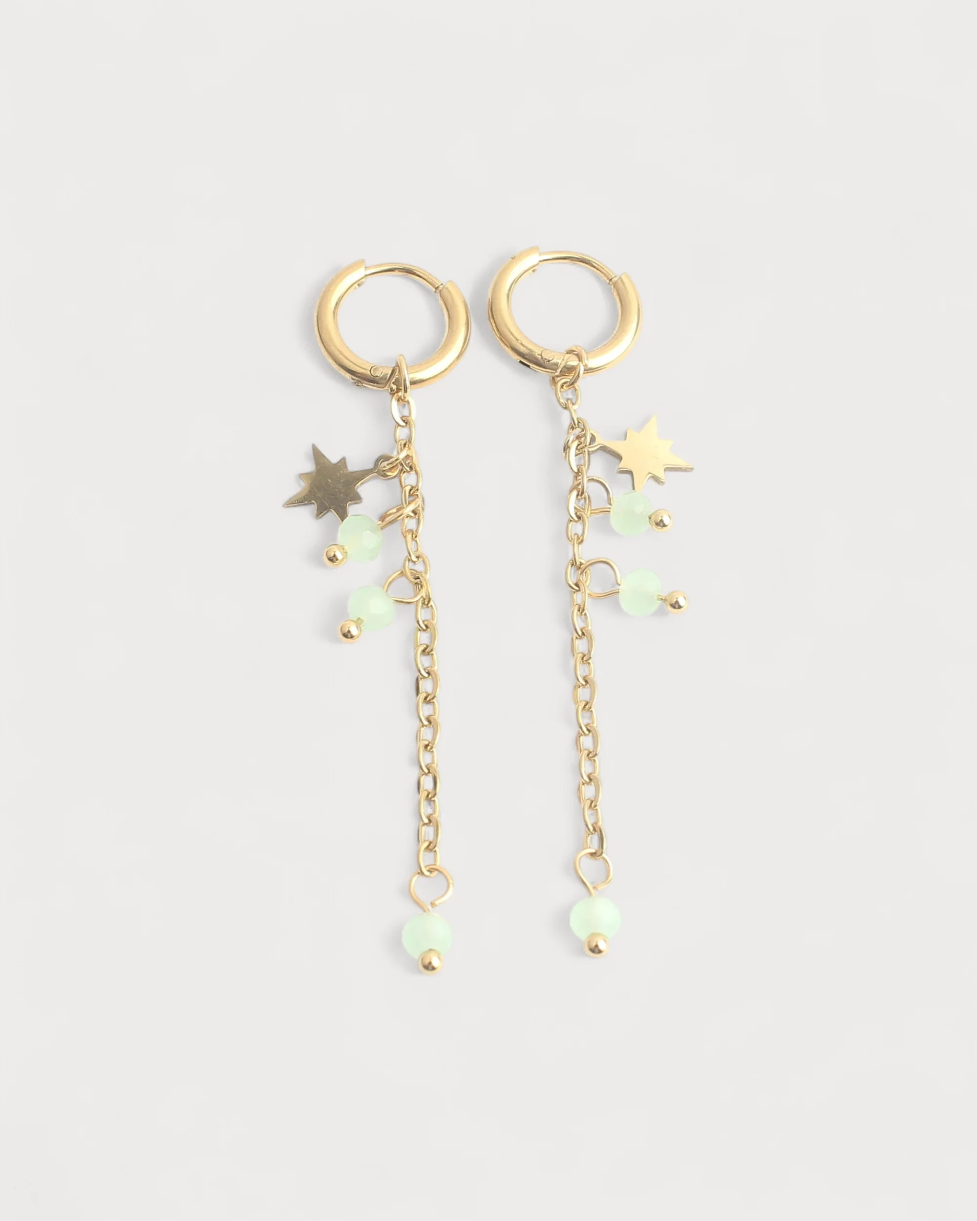 Étoiles filantes - Boucles d'oreilles - Acier inoxydable - Image 5