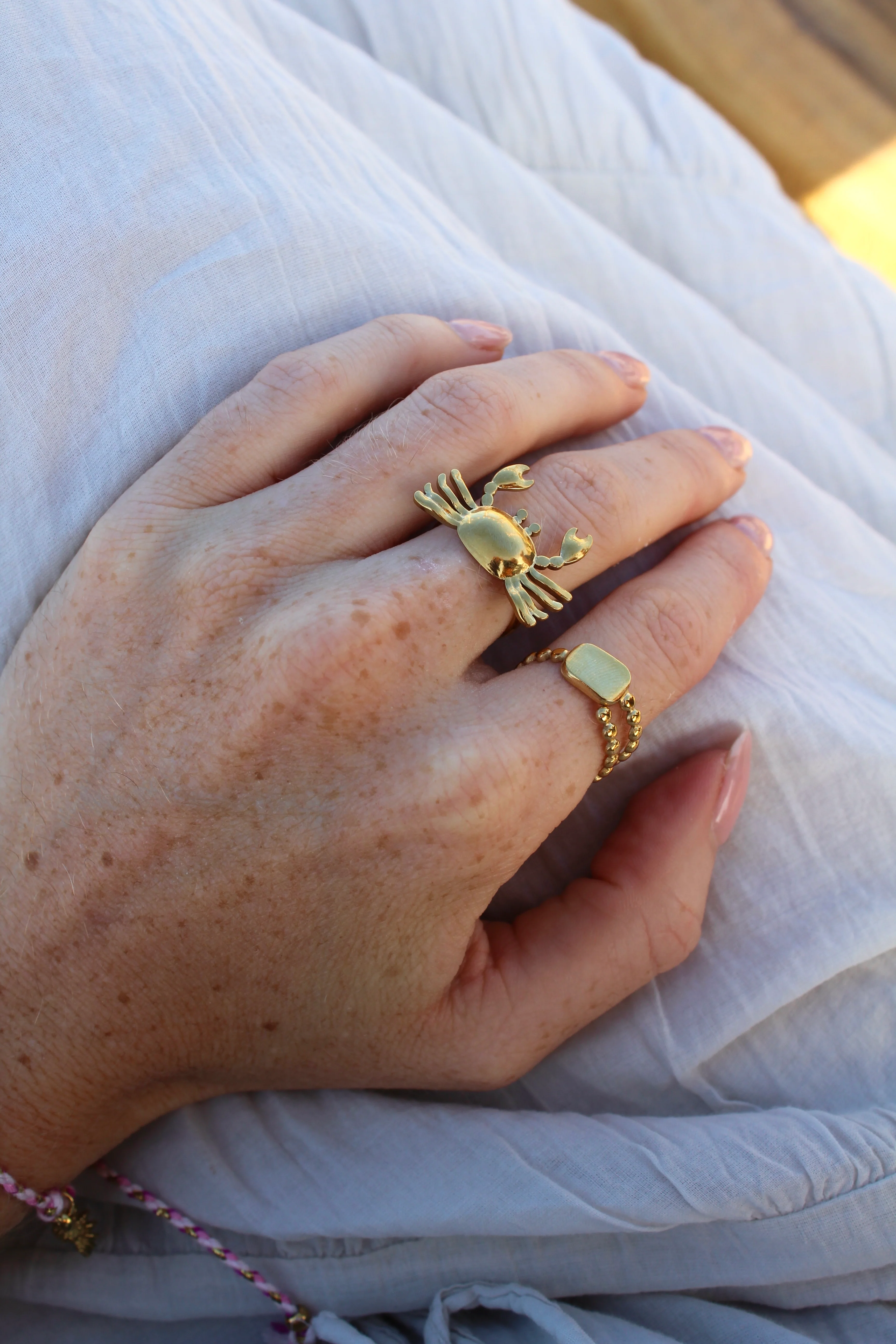 Sienna - Bague - Acier inoxydable - Ajustable - Image 4