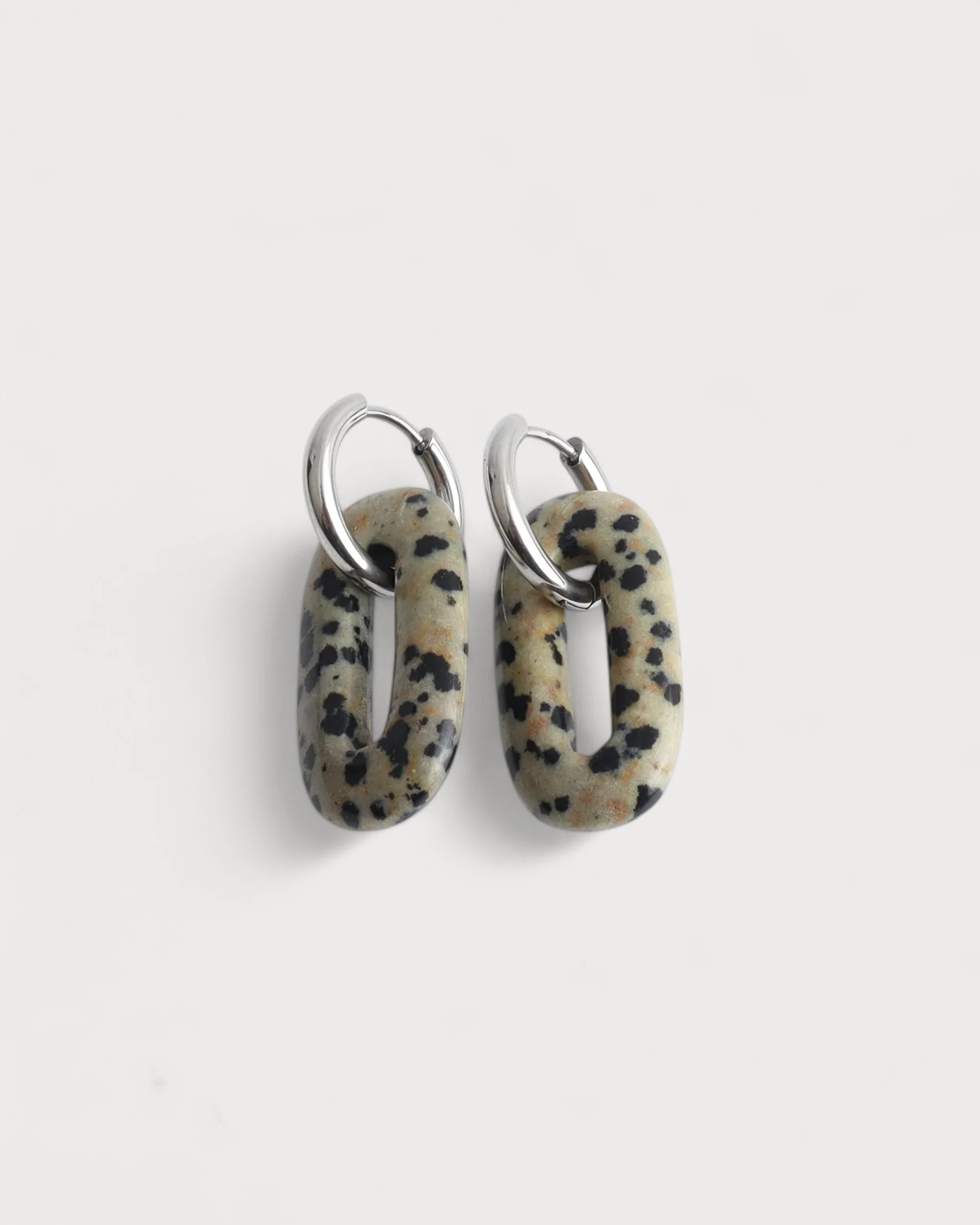 Sierra - Boucles d'oreilles - Pierre naturelle - Acier inoxydable - Image 3