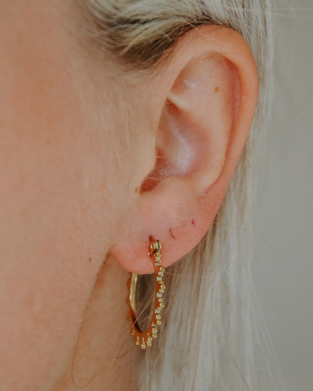 Simplicité - Boucles d'oreilles - Acier inoxydable - Image 2