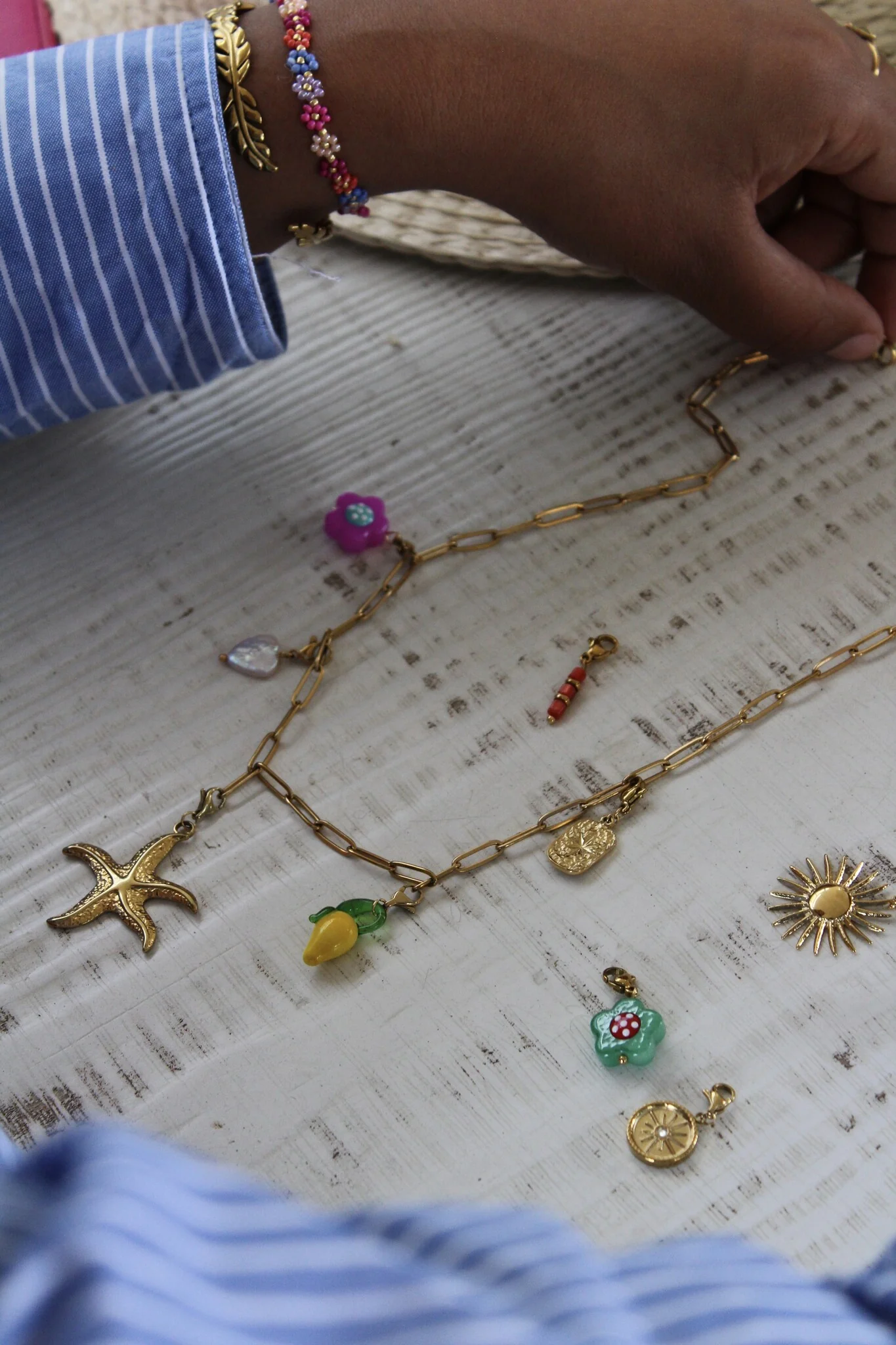 Small Chain - Collier - Design Your Own - Acier inoxydable - Image 3