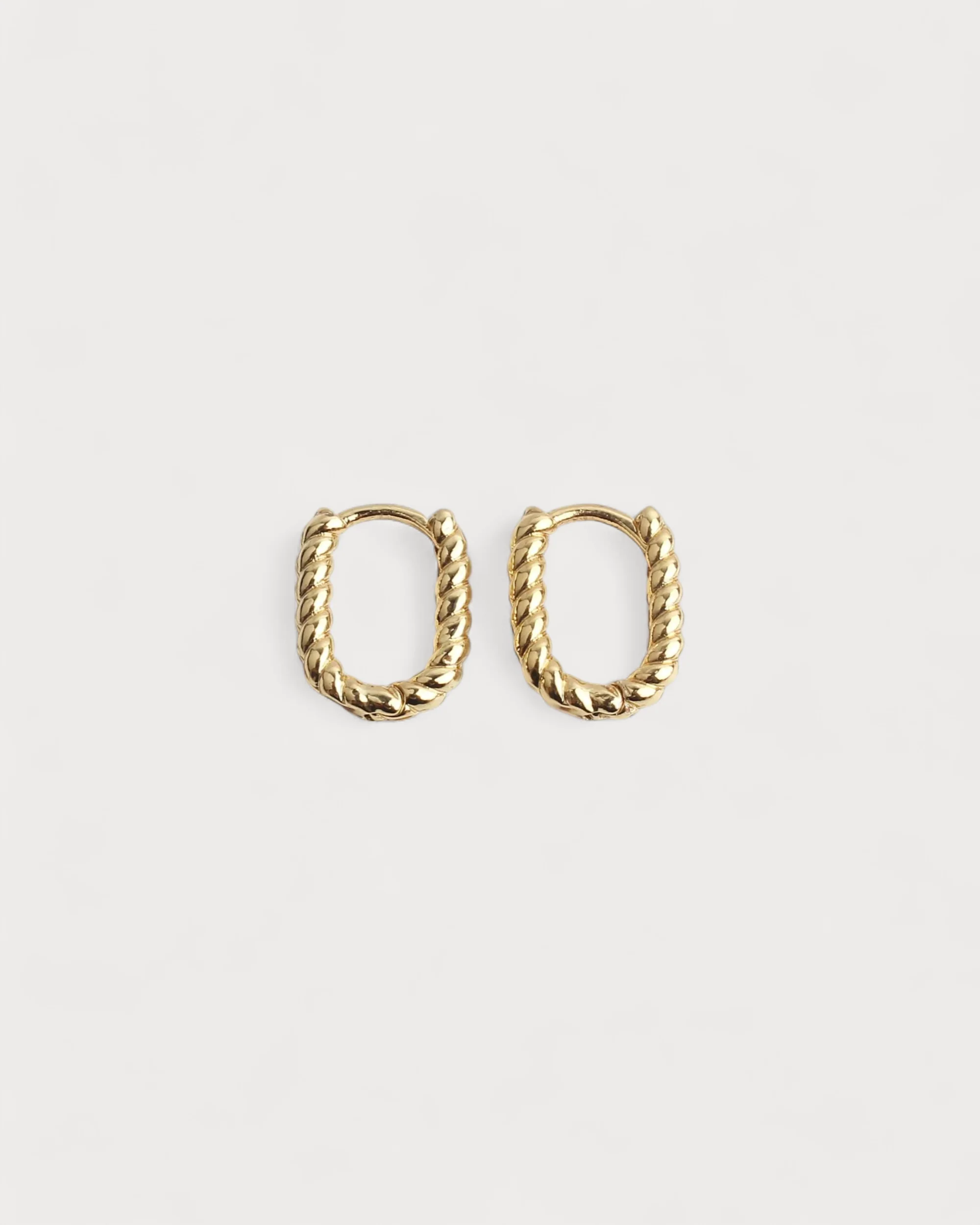 Small Turned Odette - Boucles d'oreilles - Acier inoxydable