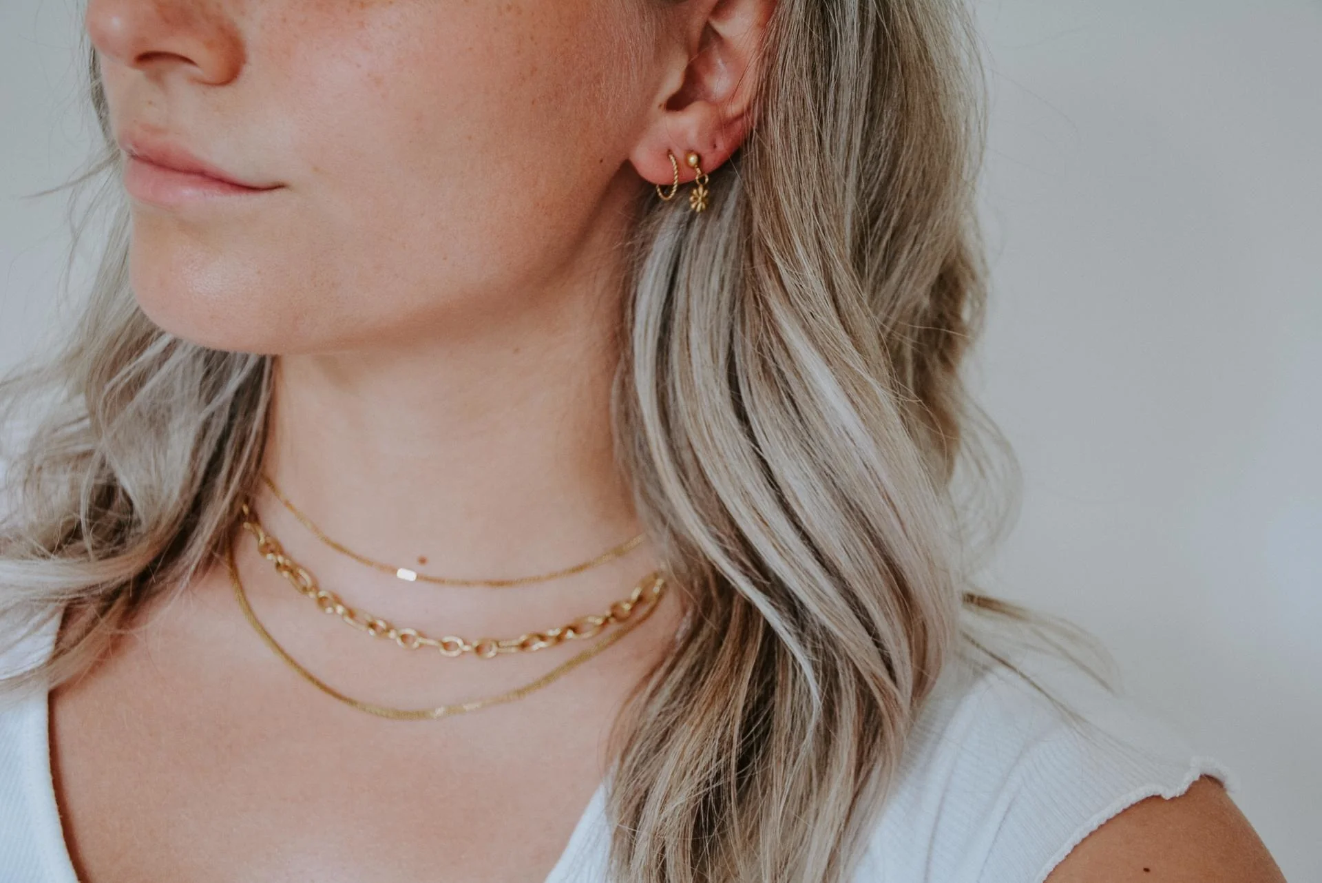 Small Twisted Hoops - boucles d'oreilles - Acier inoxydable - Image 5
