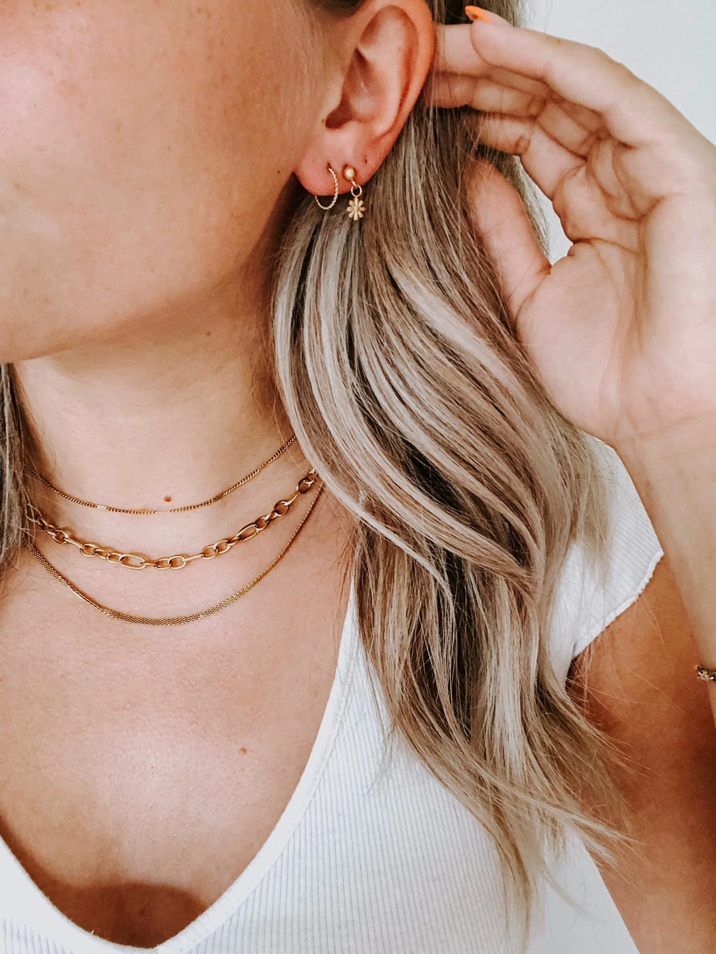 Small Twisted Hoops - boucles d'oreilles - Acier inoxydable - Image 6