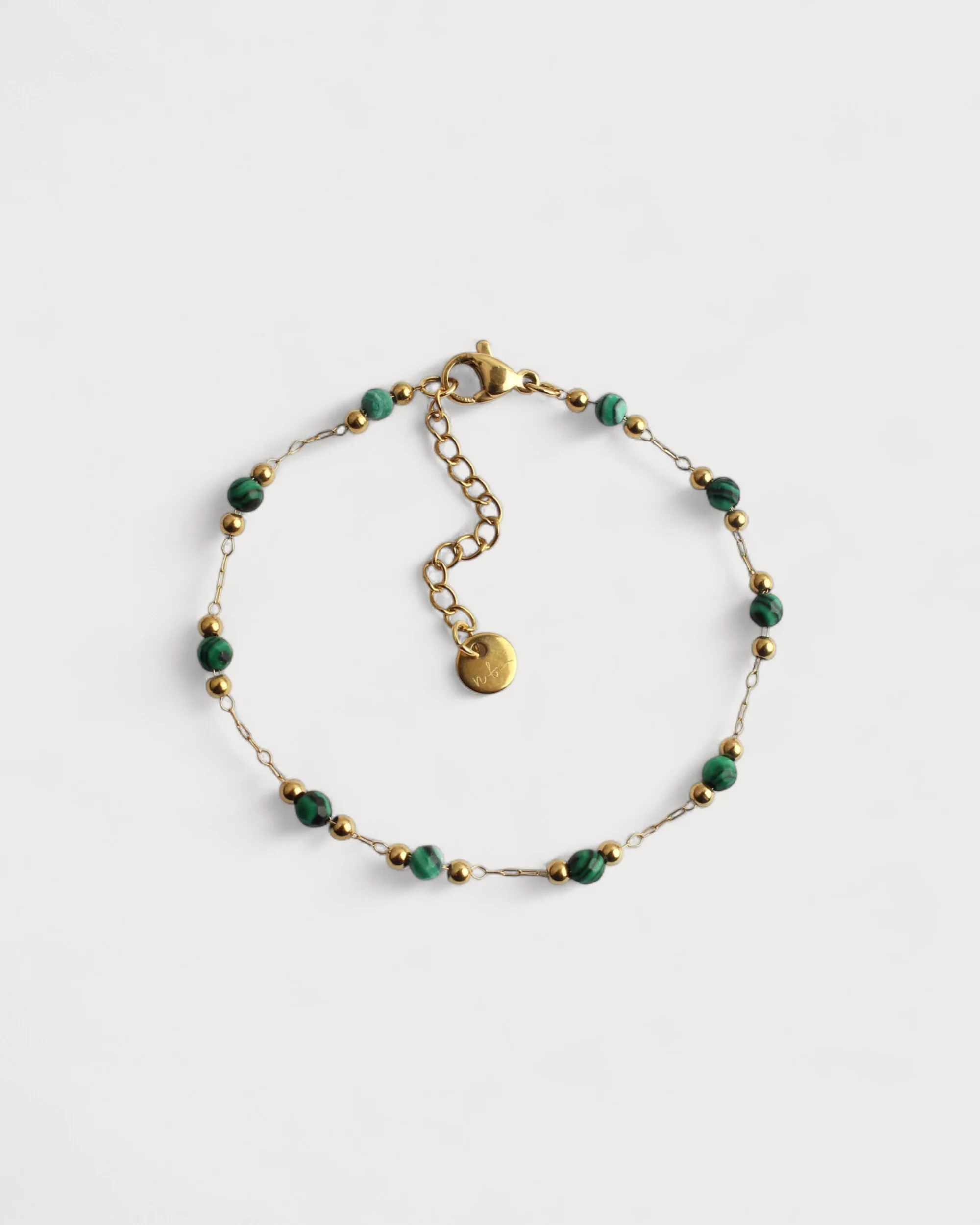 Sophia - Bracelet - Pierre naturelle - Acier inoxydable