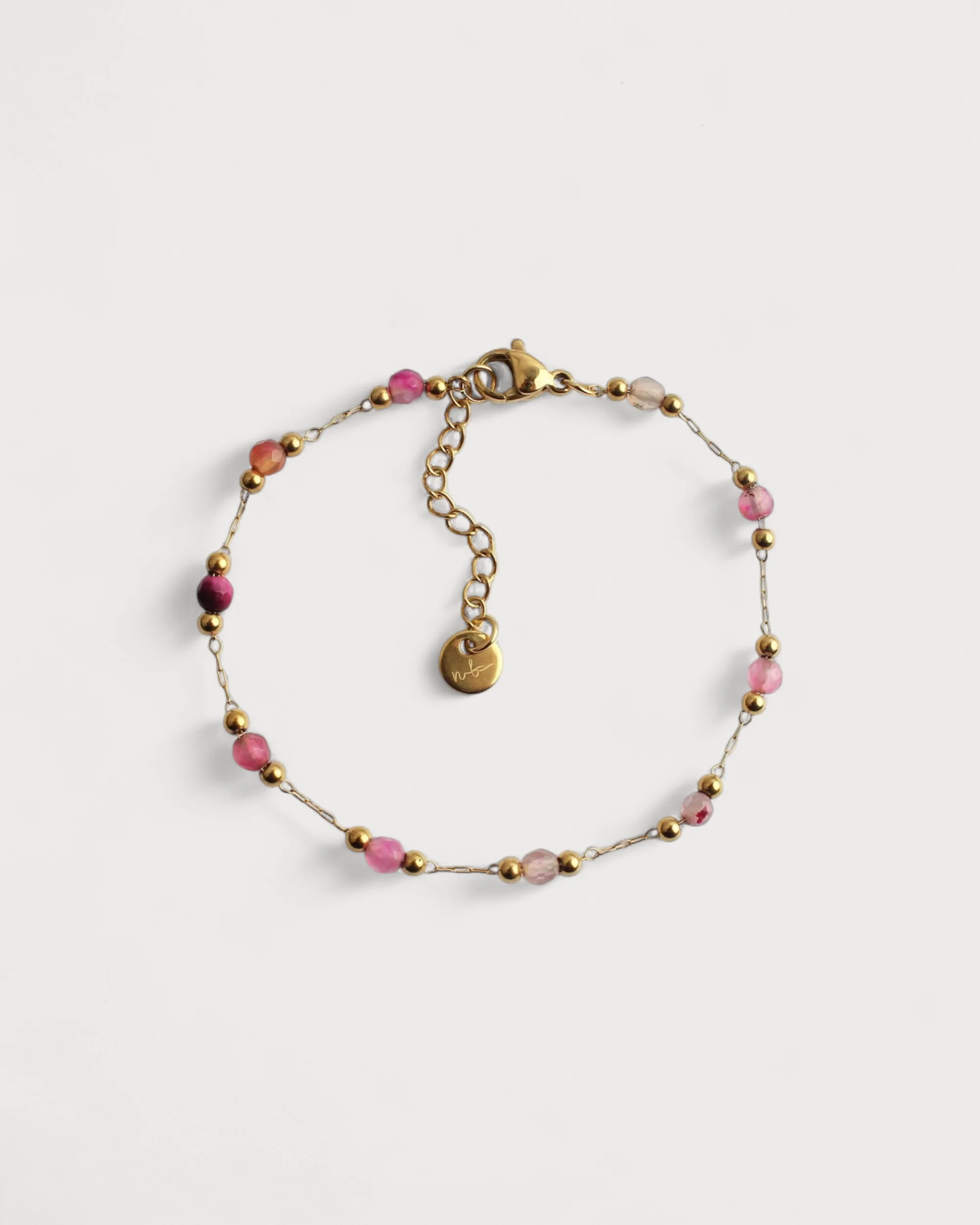 Sophia - Bracelet - Pierre naturelle - Acier inoxydable - Image 10