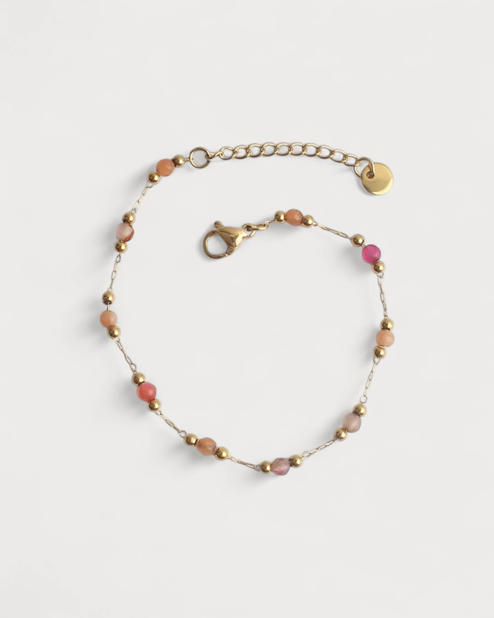 Sophia - Bracelet - Pierre naturelle - Acier inoxydable - Image 4