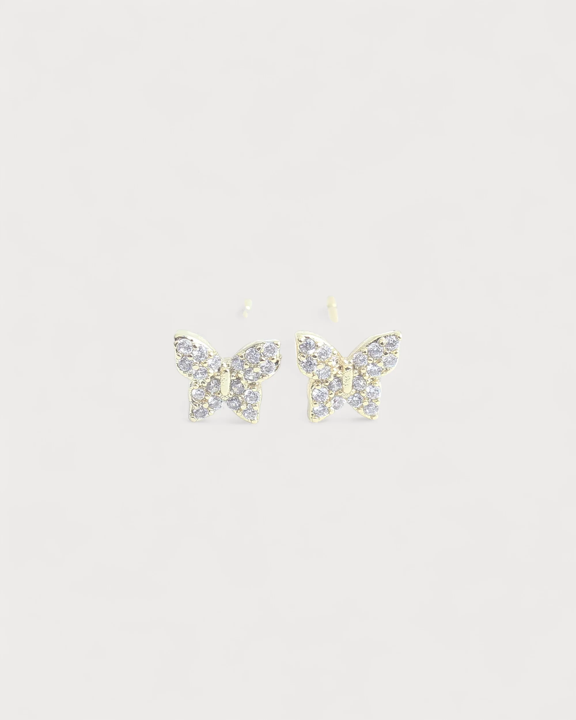 Sparkle Butterfly - Boucles d'oreilles - Acier inoxydable - Image 5