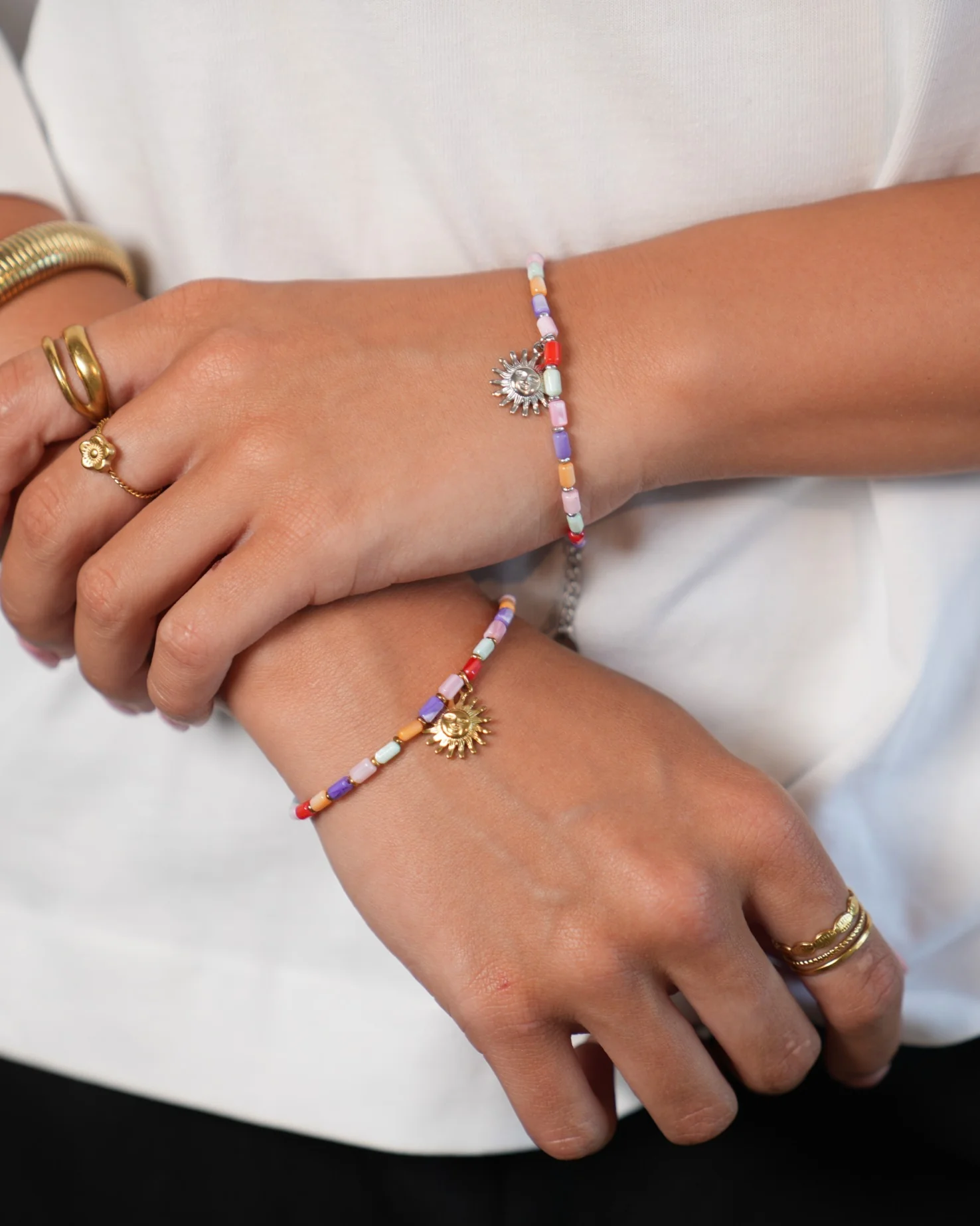 Sun Kissed - Bracelet - Pierre naturelle - Acier inoxydable - Image 2