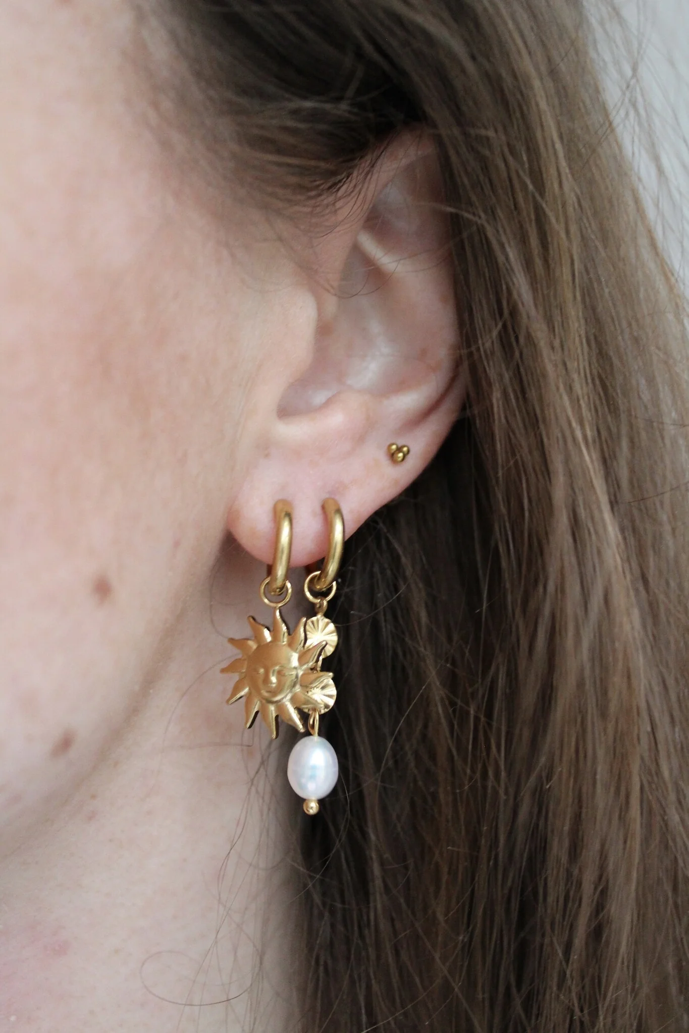 Sunchild - Boucles d'oreilles - Acier inoxydable - Image 2