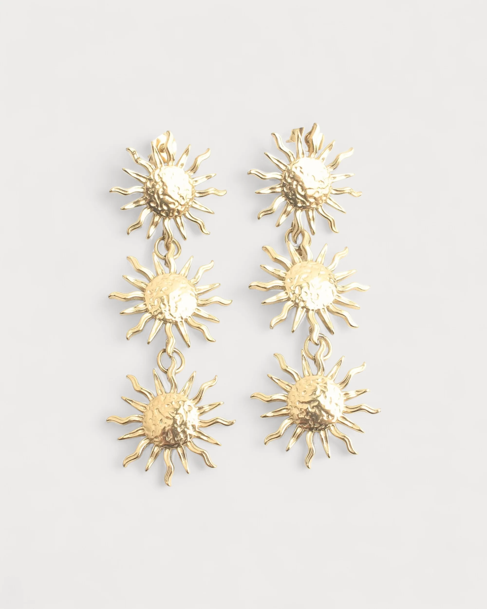 Sunflower Madness - Boucles d'oreilles - Acier inoxydable