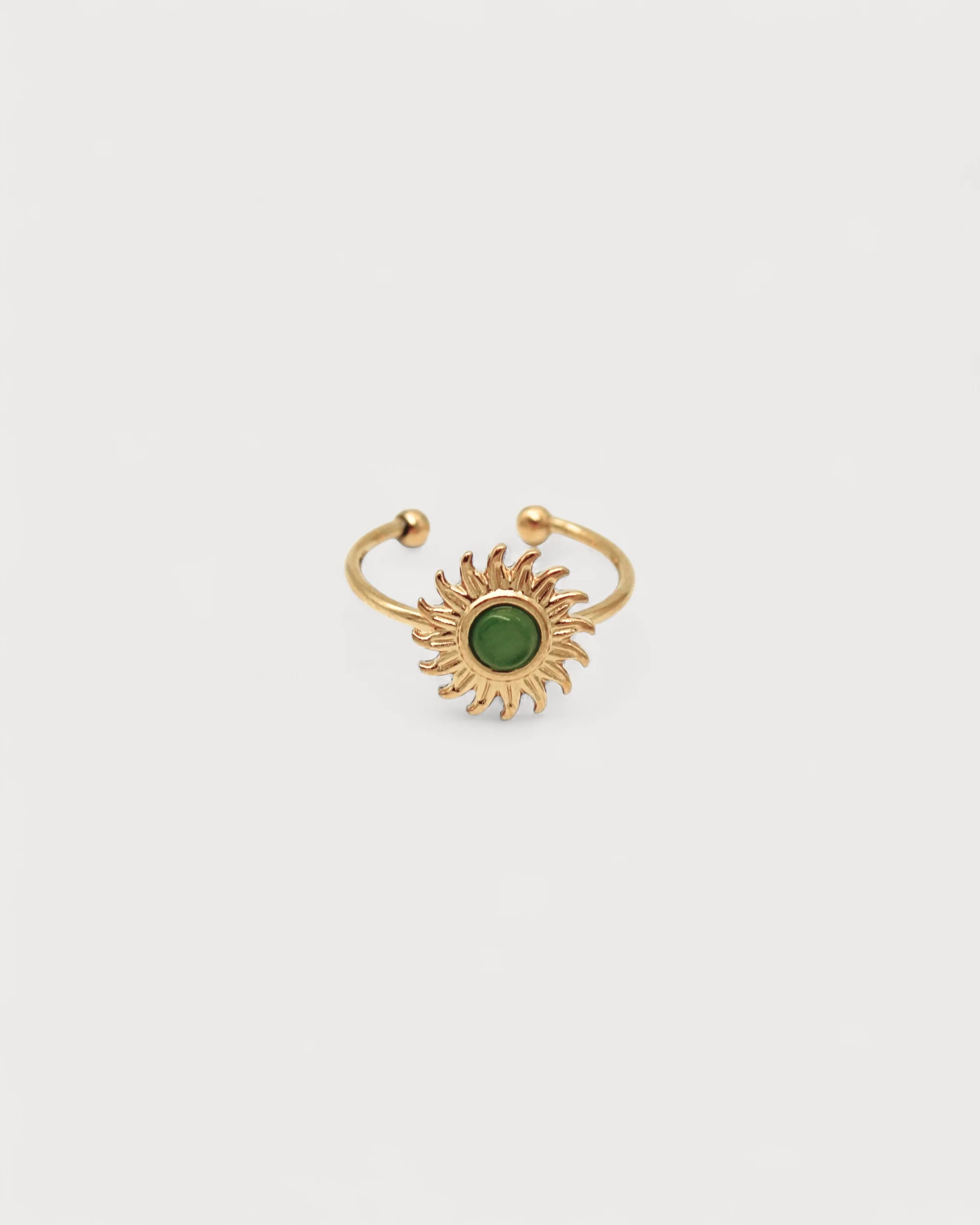 Sunshine - Bague - Acier inoxydable - Ajustable - Image 5