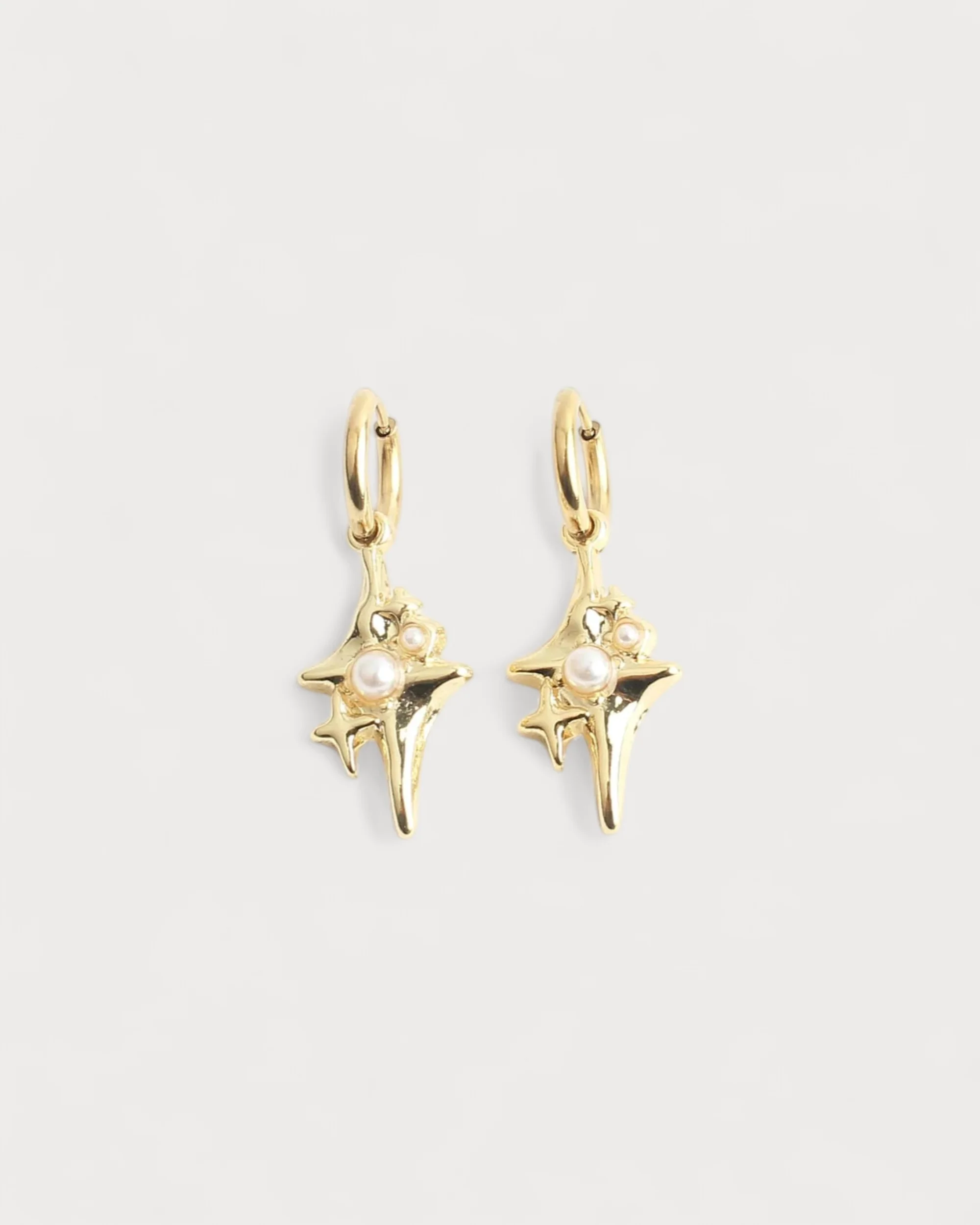 Superstar - Boucles d'oreilles - Acier inoxydable