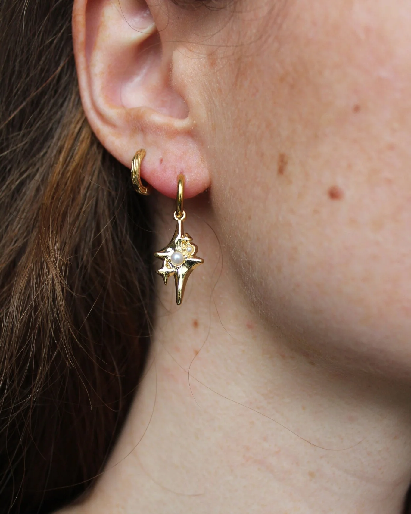 Superstar - Boucles d'oreilles - Acier inoxydable - Image 2