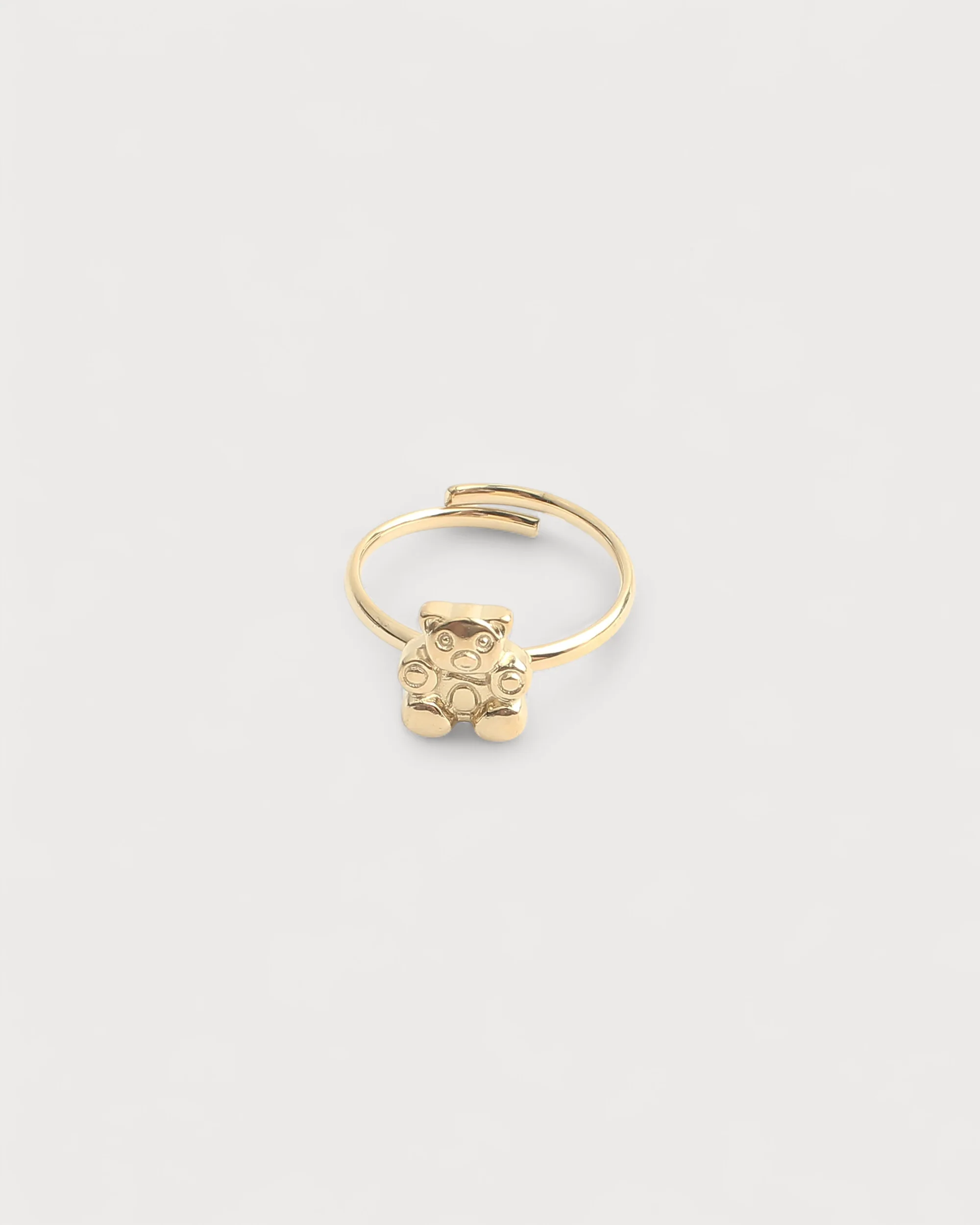 Teddy - Bague - Acier inoxydable - Ajustable
