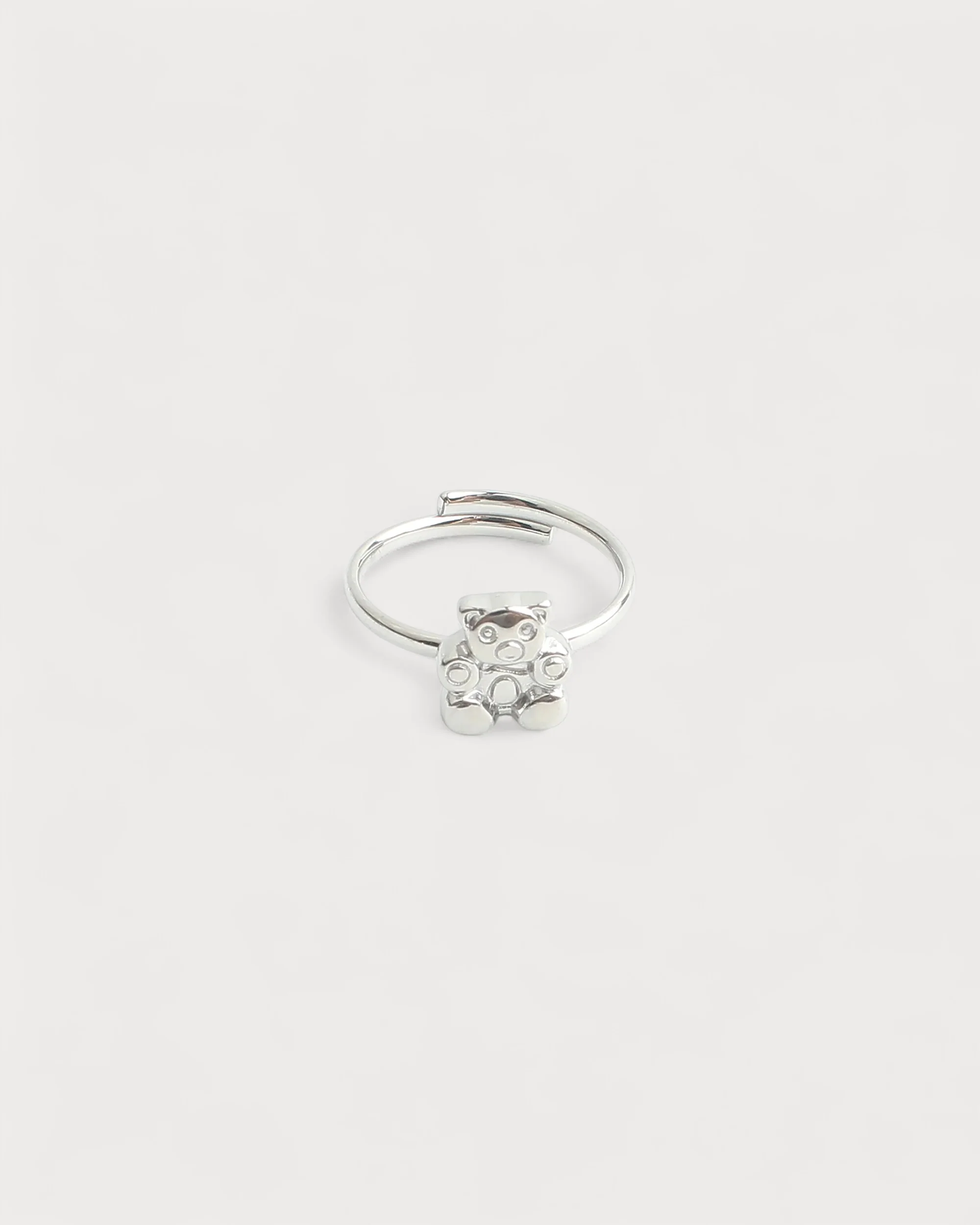 Teddy - Bague - Acier inoxydable - Ajustable - Image 3