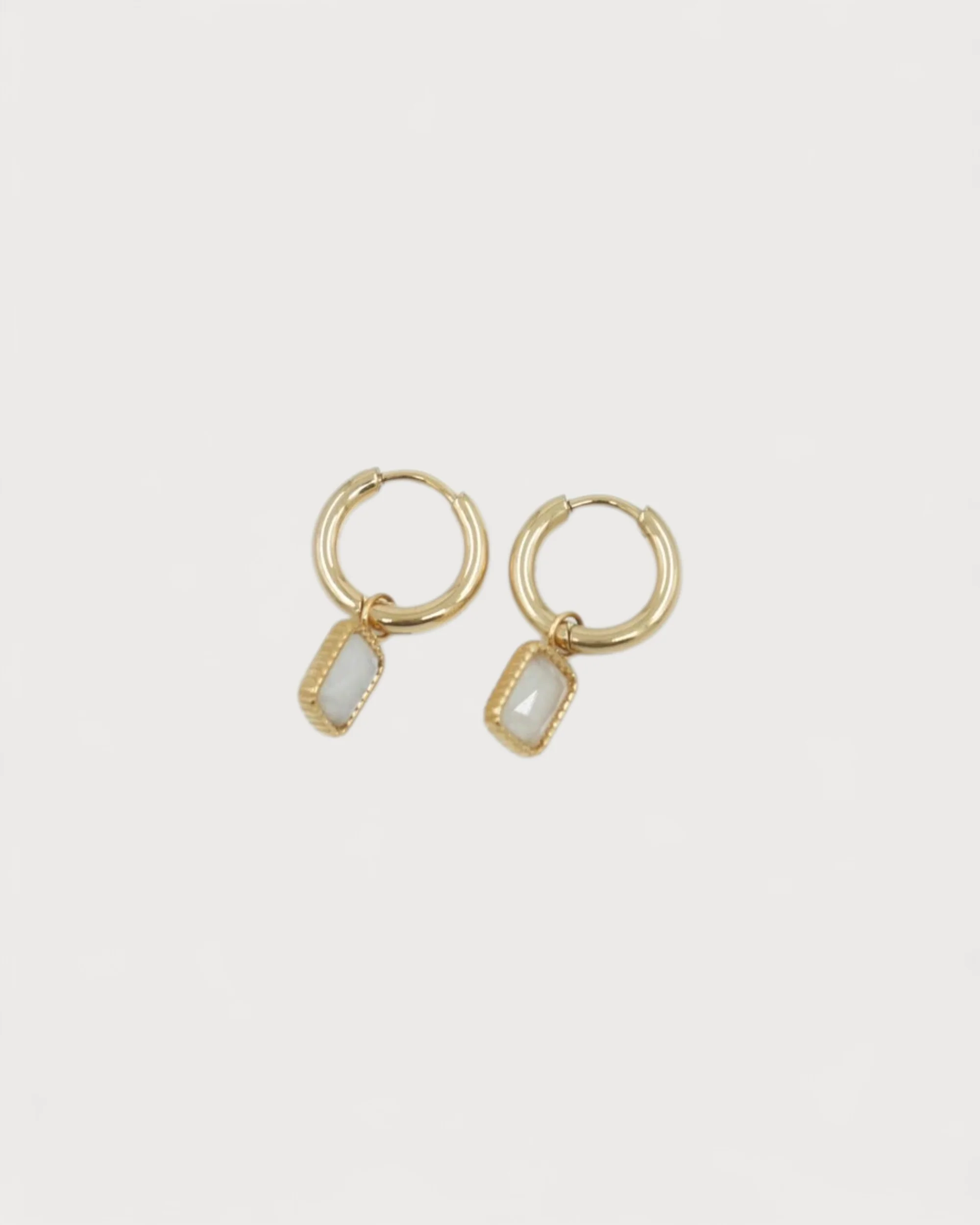 Tina - Boucles d'oreilles - Acier inoxydable