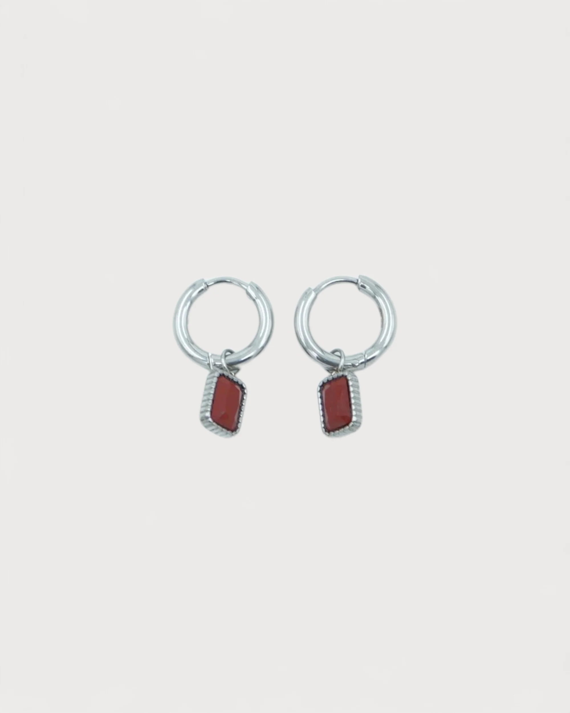 Tina - Boucles d'oreilles - Acier inoxydable - Image 4