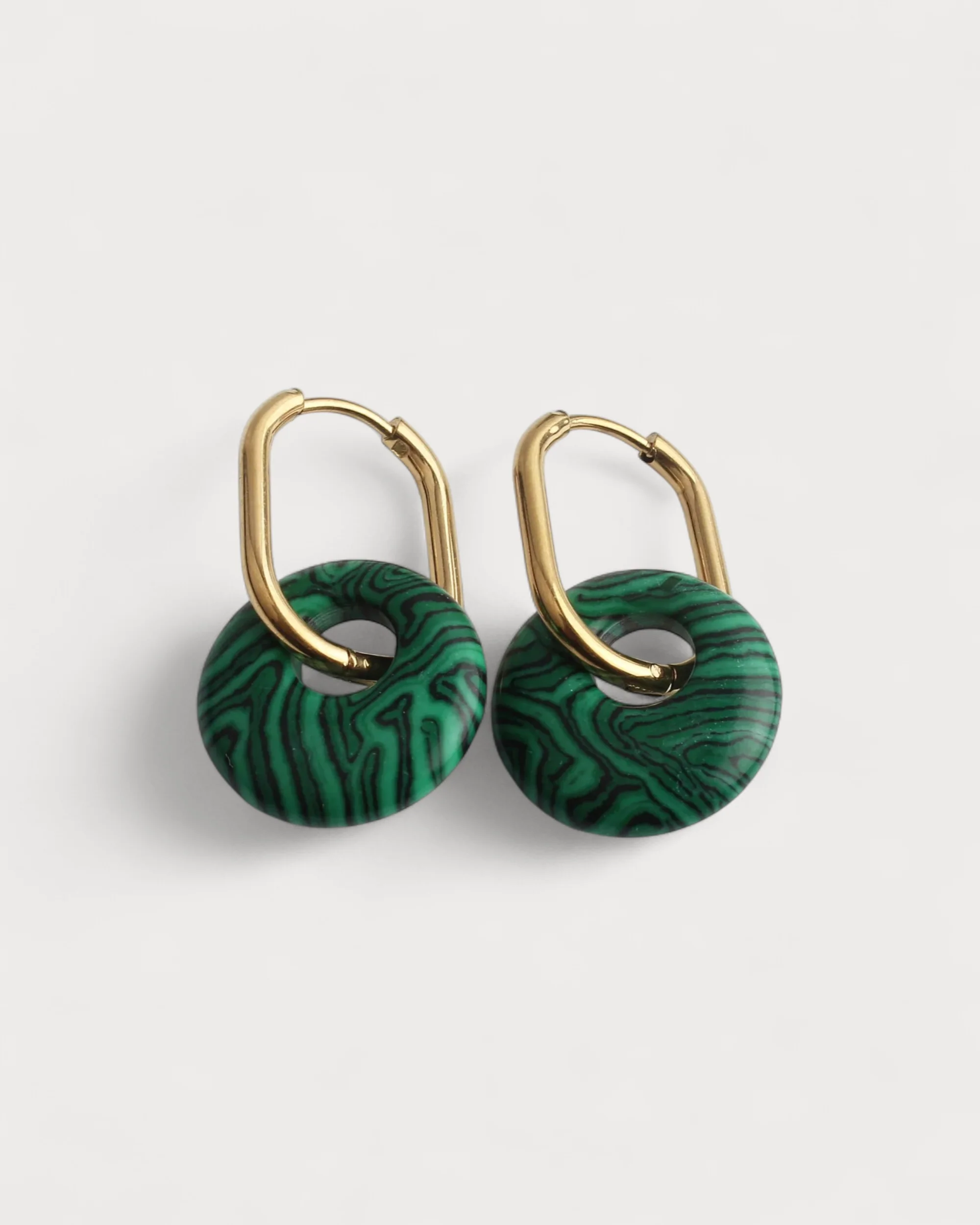 Tirza - Boucles d'oreilles - Pierre naturelle - Acier inoxydable - Image 21