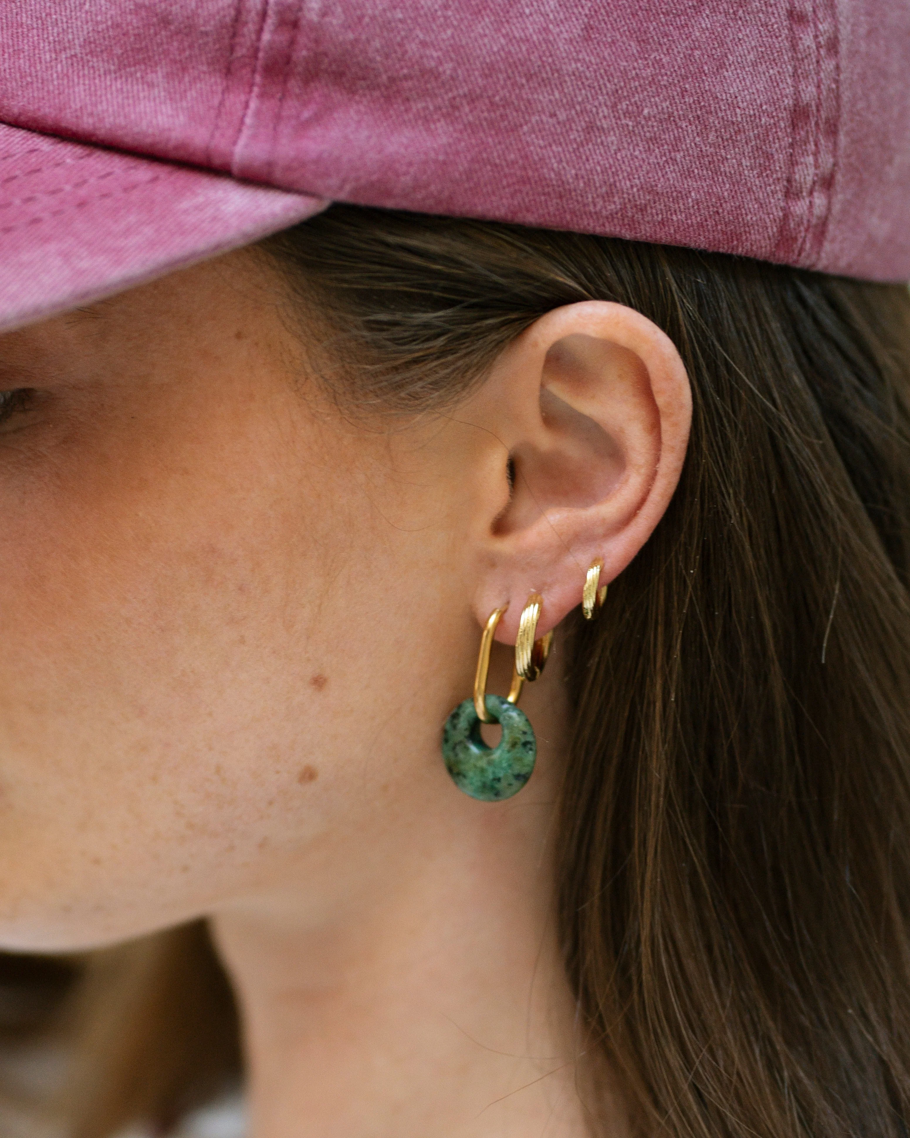 Stella - Boucles d'oreilles - Plaqué - Image 2