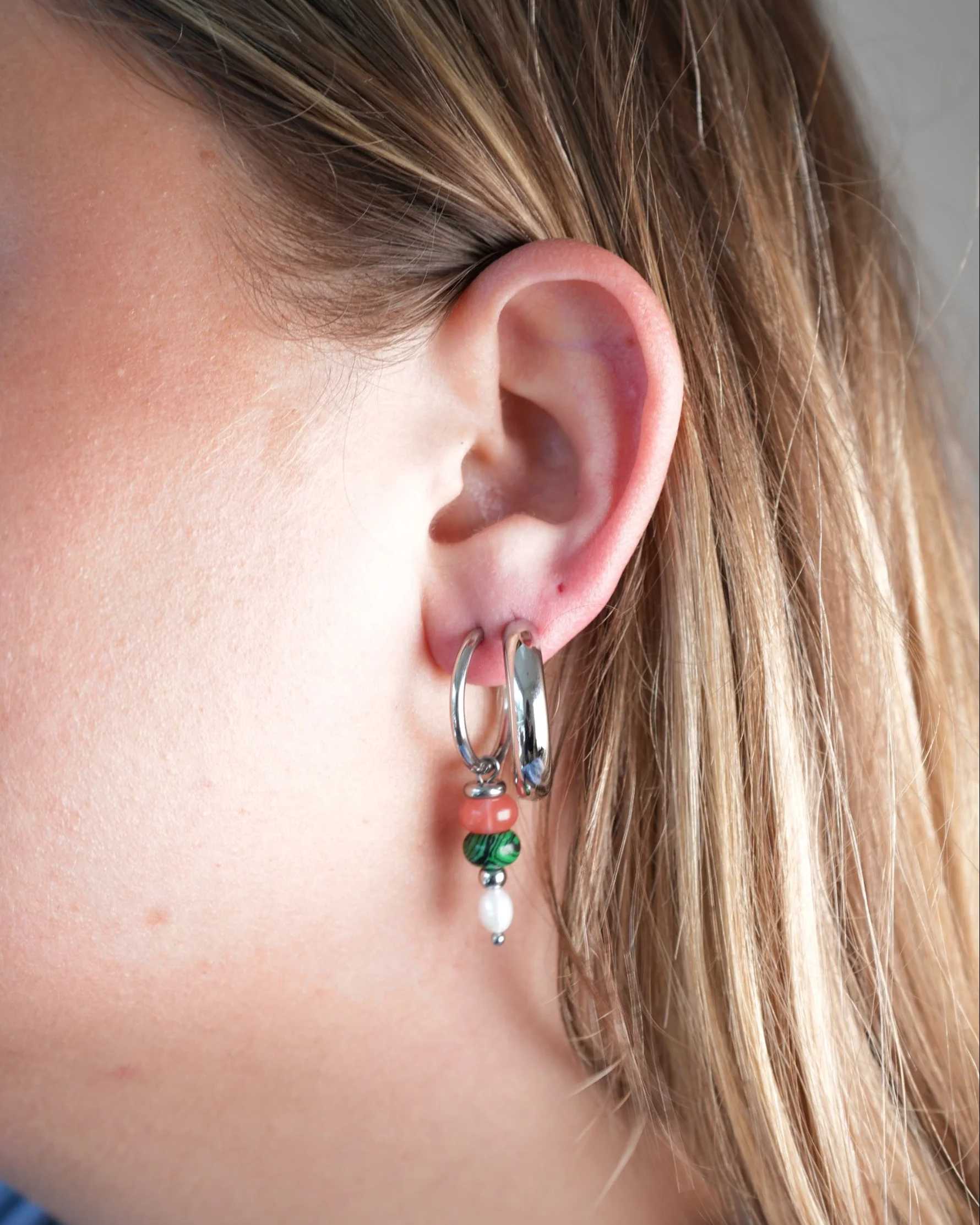 Tosca - Boucles d'oreilles - Acier inoxydable - Image 10