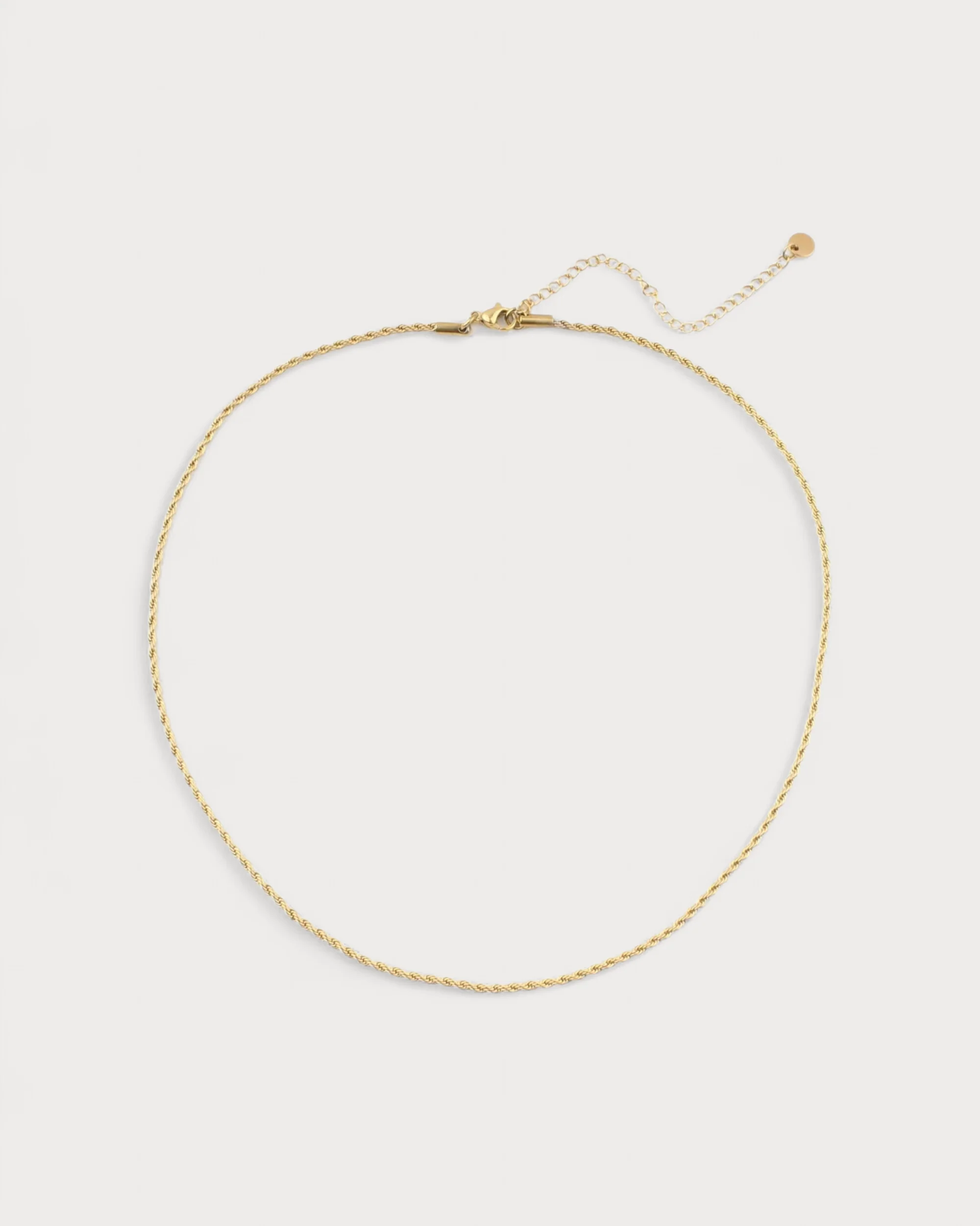 Twisted - Collier - Acier inoxydable