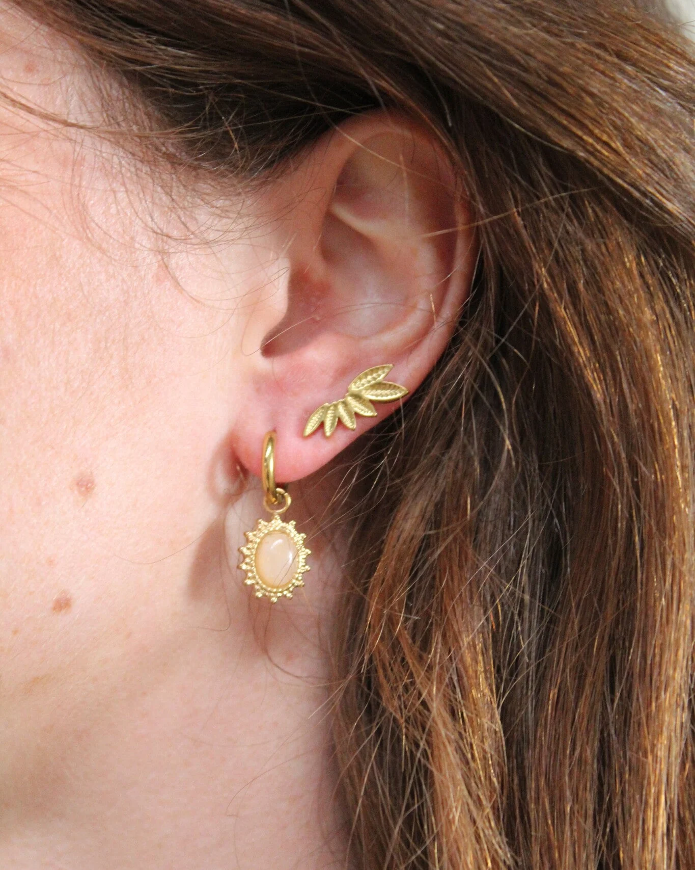 Vera - Clou - Boucles d'oreilles - Acier inoxydable - Image 2