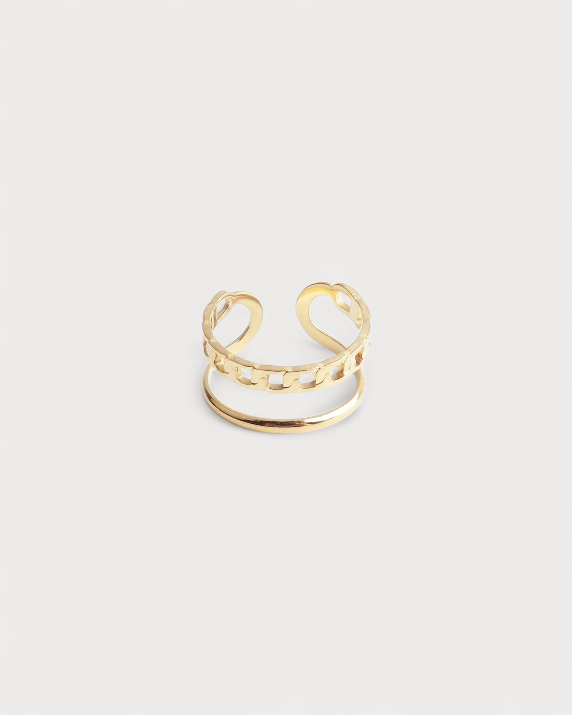 Verona - Bague - Acier inoxydable - Ajustable
