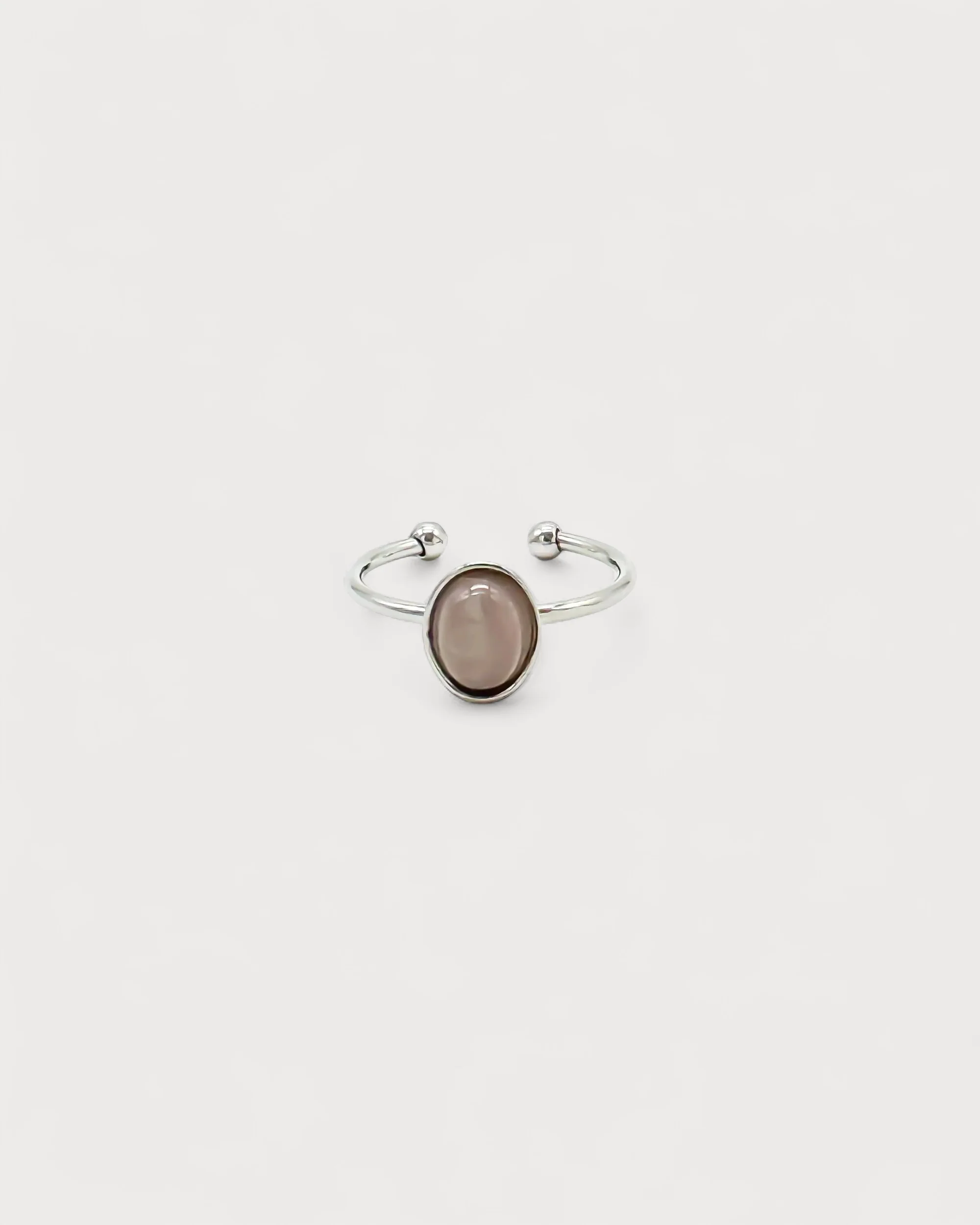 Vive - Bague - Pierre naturelle - Acier inoxydable - Ajustable - Image 16