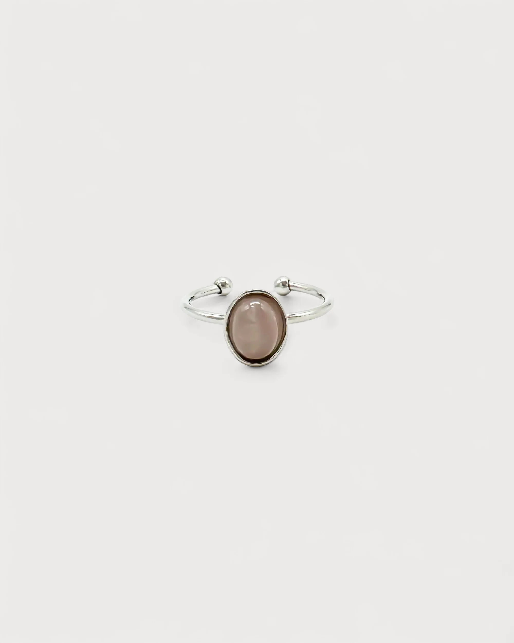 Vive - Bague - Pierre naturelle - Acier inoxydable - Ajustable - Image 18