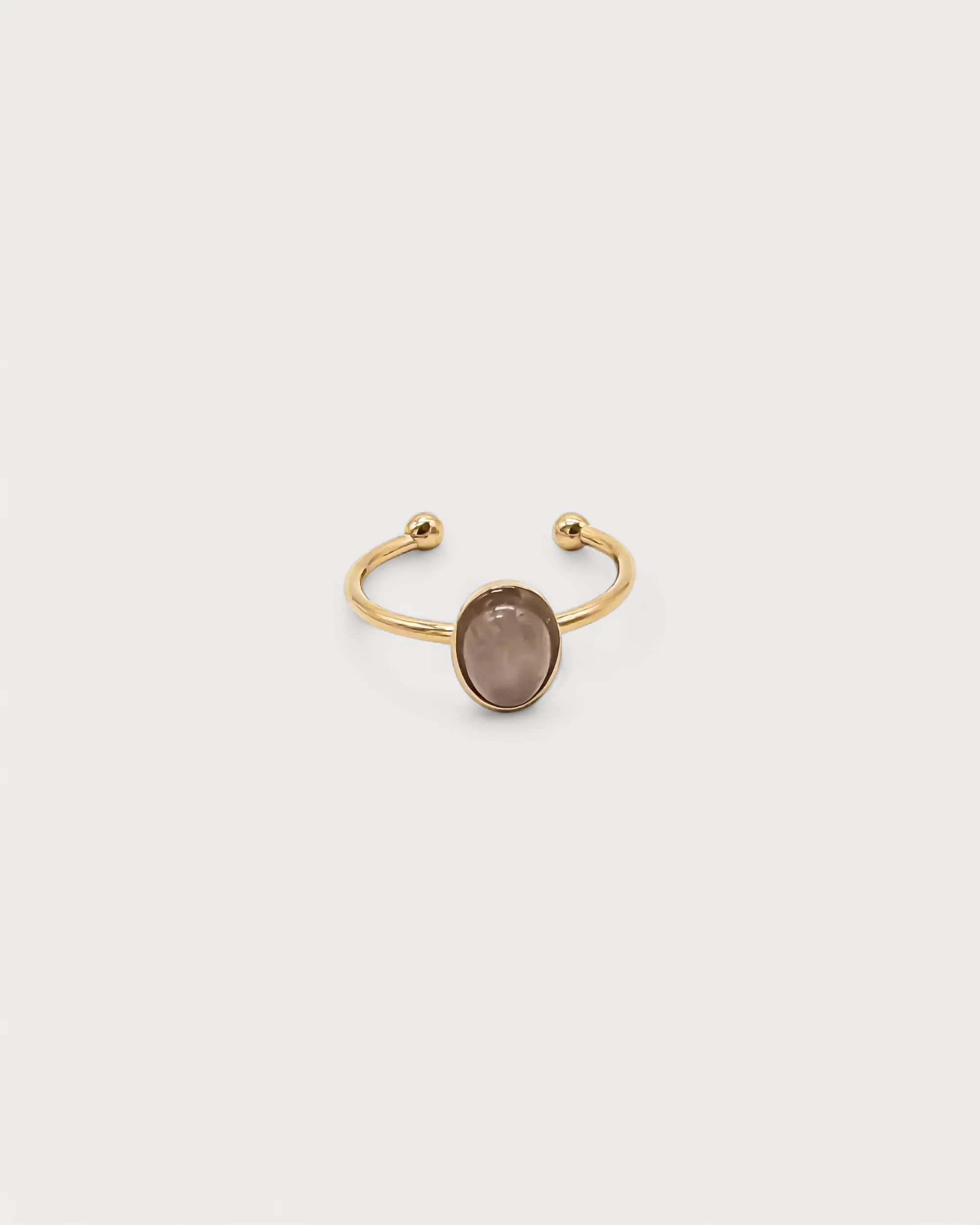 Vive - Bague - Pierre naturelle - Acier inoxydable - Ajustable - Image 5