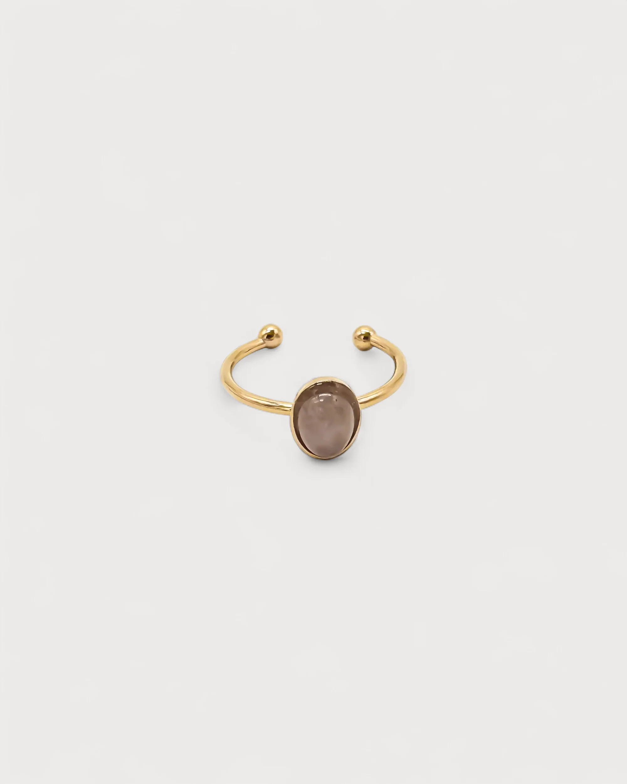 Vive - Bague - Pierre naturelle - Acier inoxydable - Ajustable - Image 7