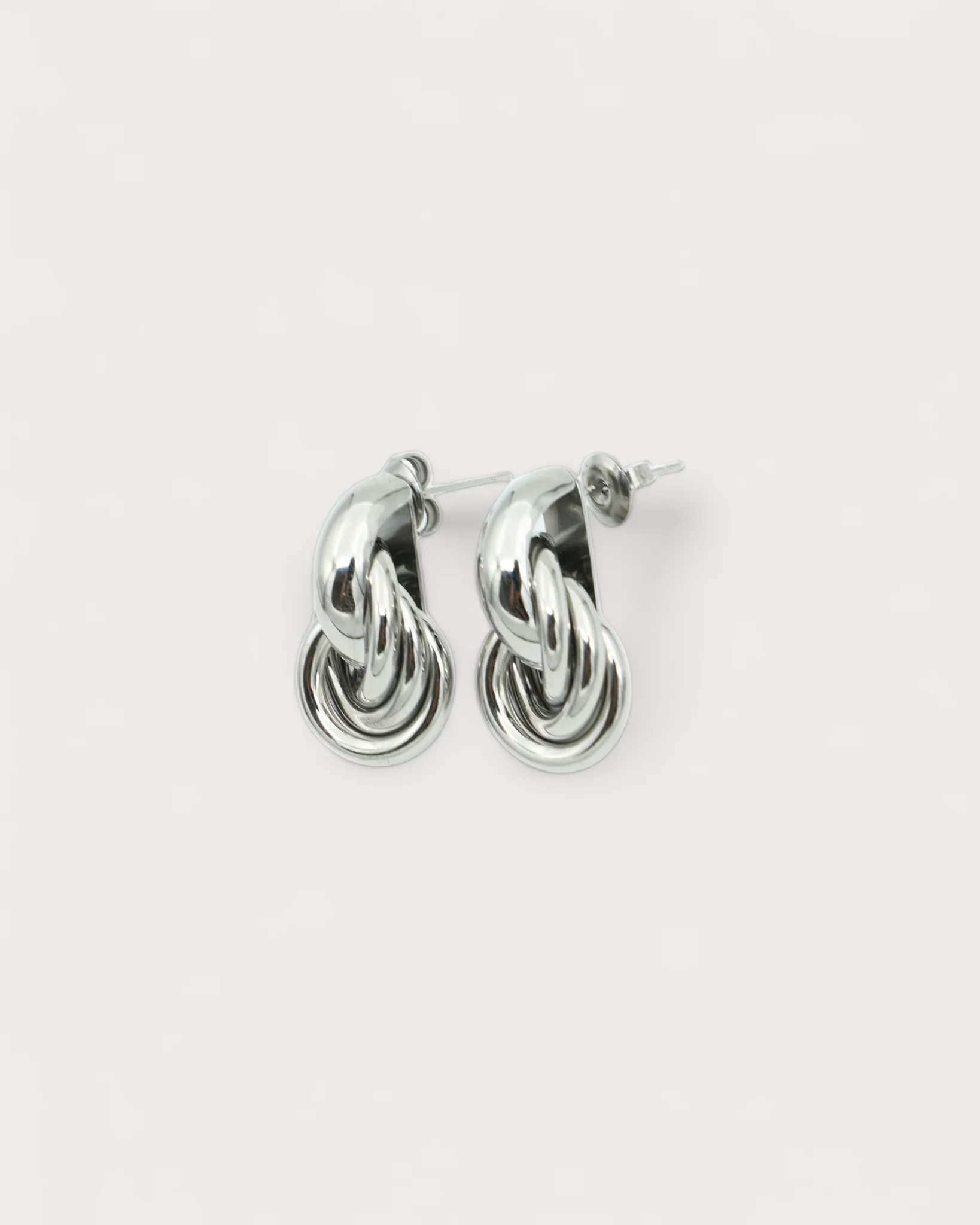Xarah - Boucles d'oreilles - Notbranded - Acier inoxydable - Image 3