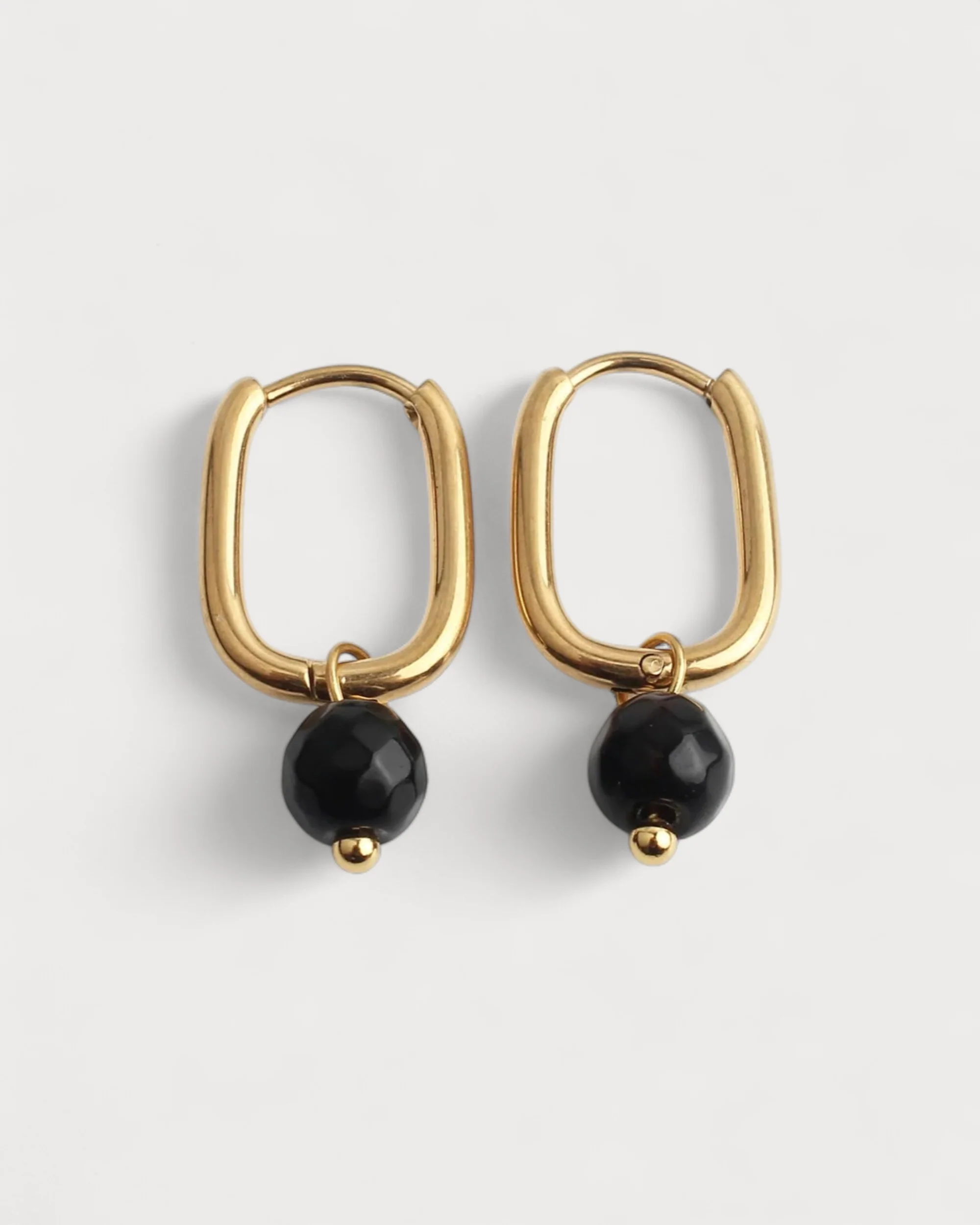 Zuzy - Boucles d'oreilles - Pierre naturelle - Acier inoxydable - Image 4